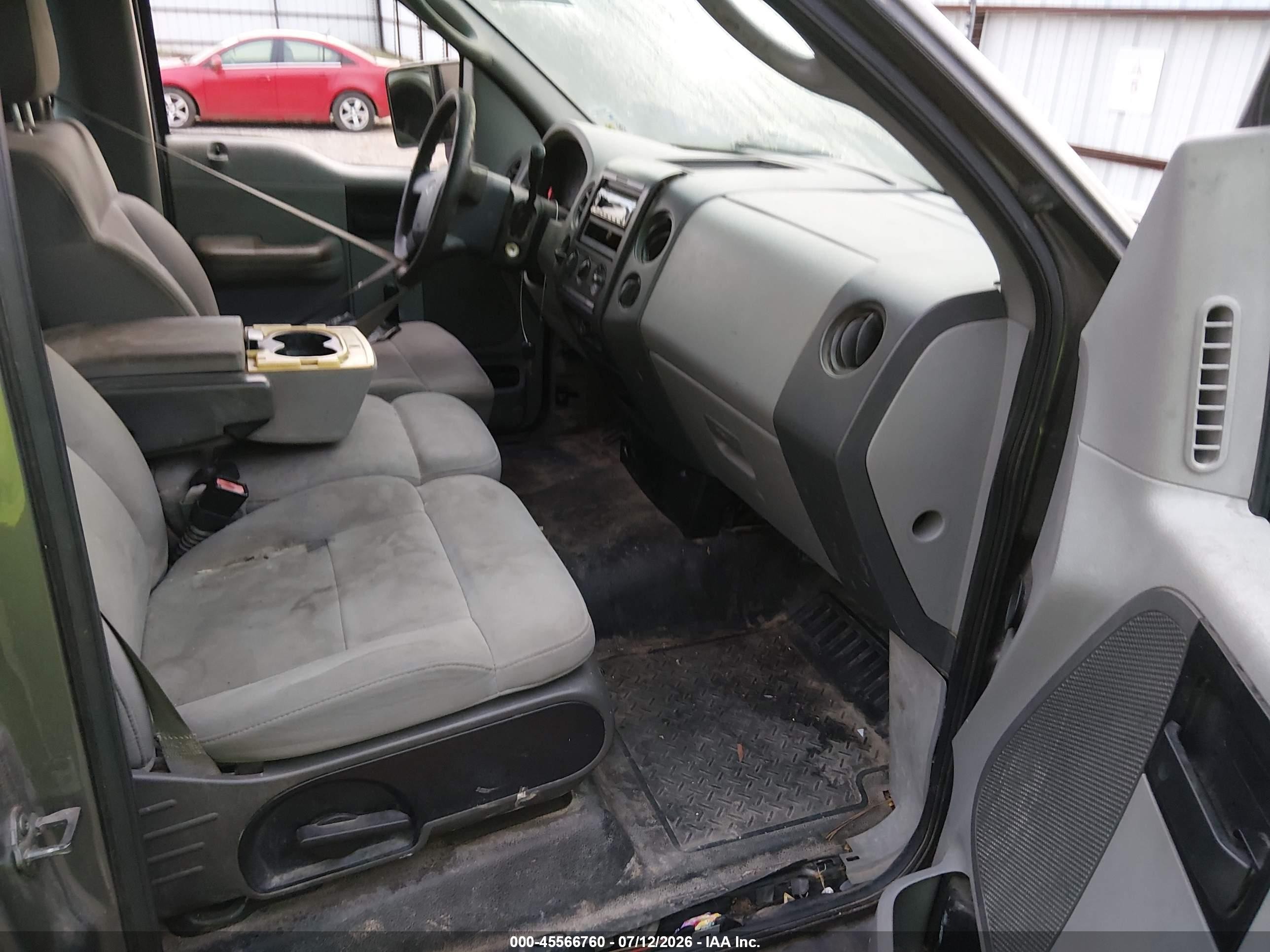 2005 Ford F-150 Stx/xl/xlt Gray vin: 1FTRF12205KC33916
