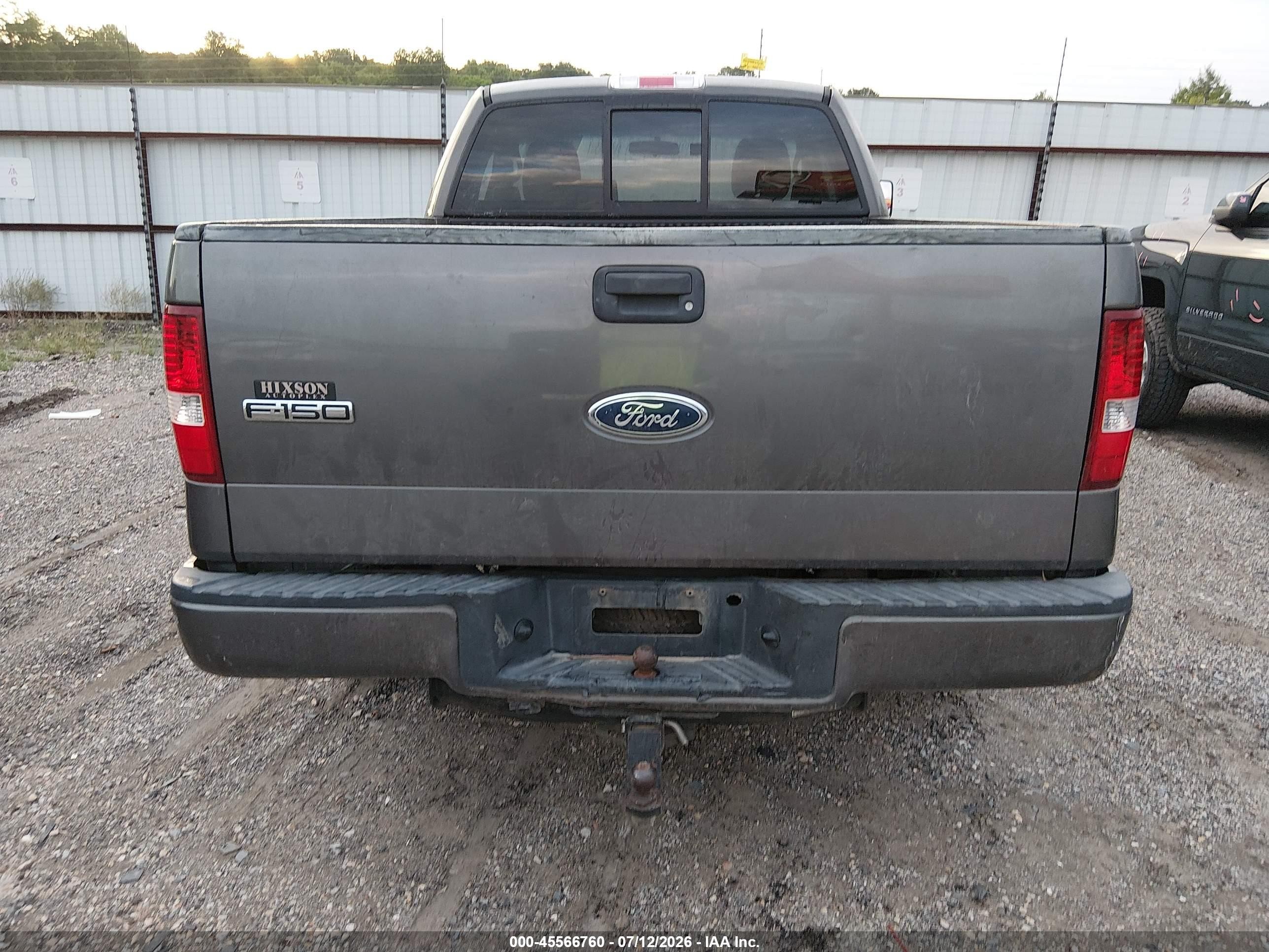 2005 Ford F-150 Stx/xl/xlt Gray vin: 1FTRF12205KC33916