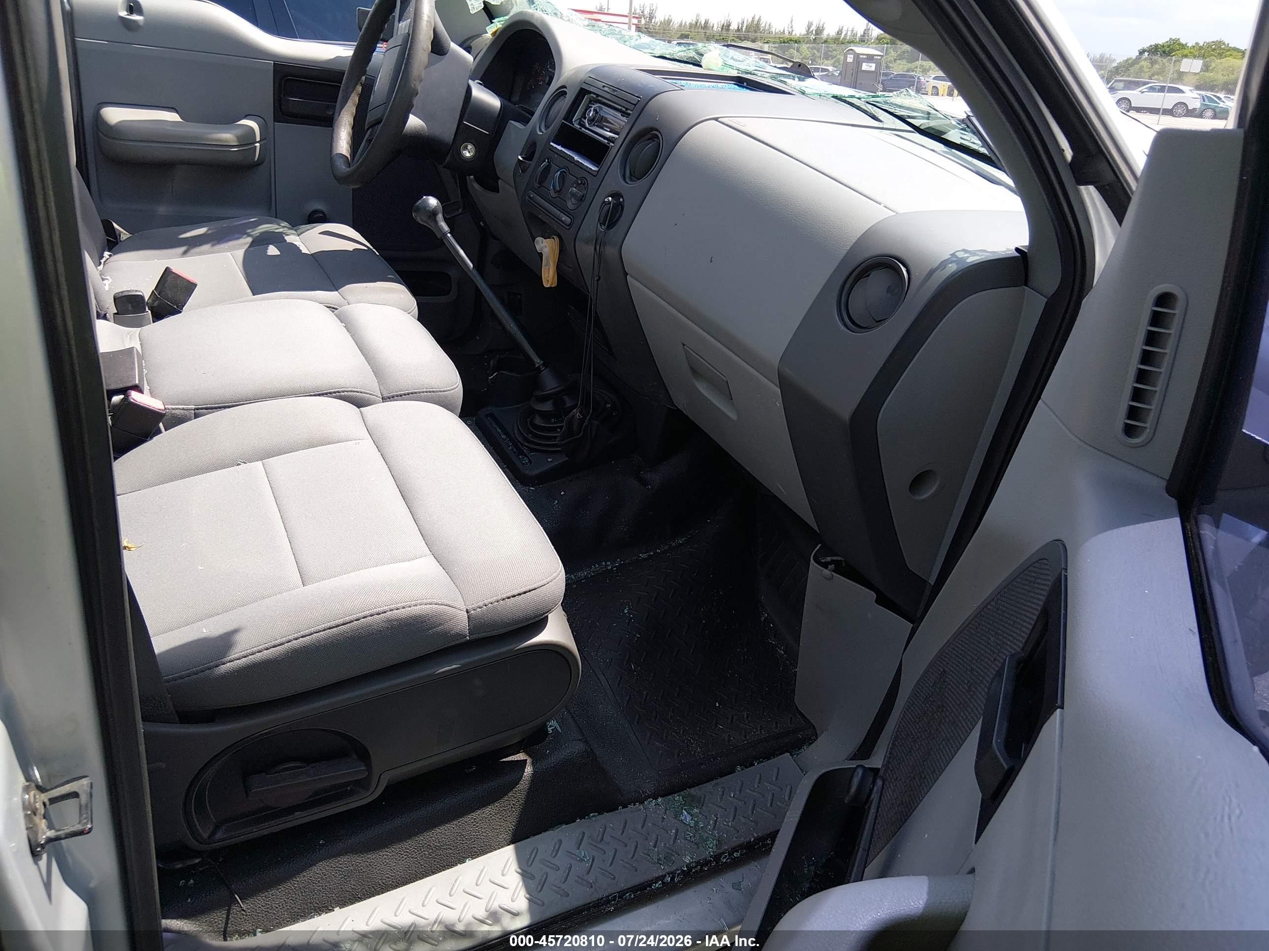 2005 Ford F-150 Stx/xl/xlt Gray vin: 1FTRF12205NB98325