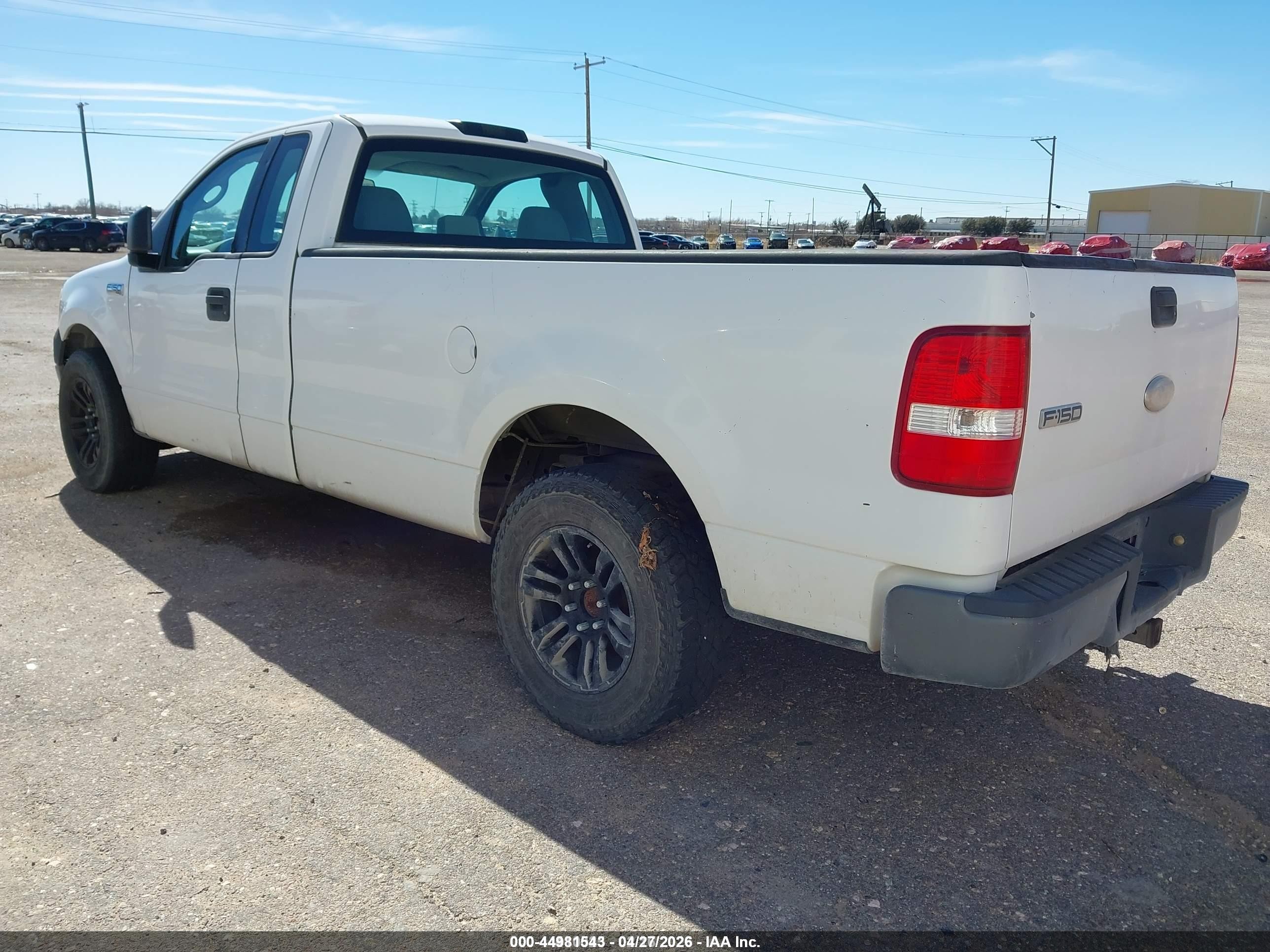 2006 Ford F-150 Stx/xl/xlt White vin: 1FTRF12206NB64855