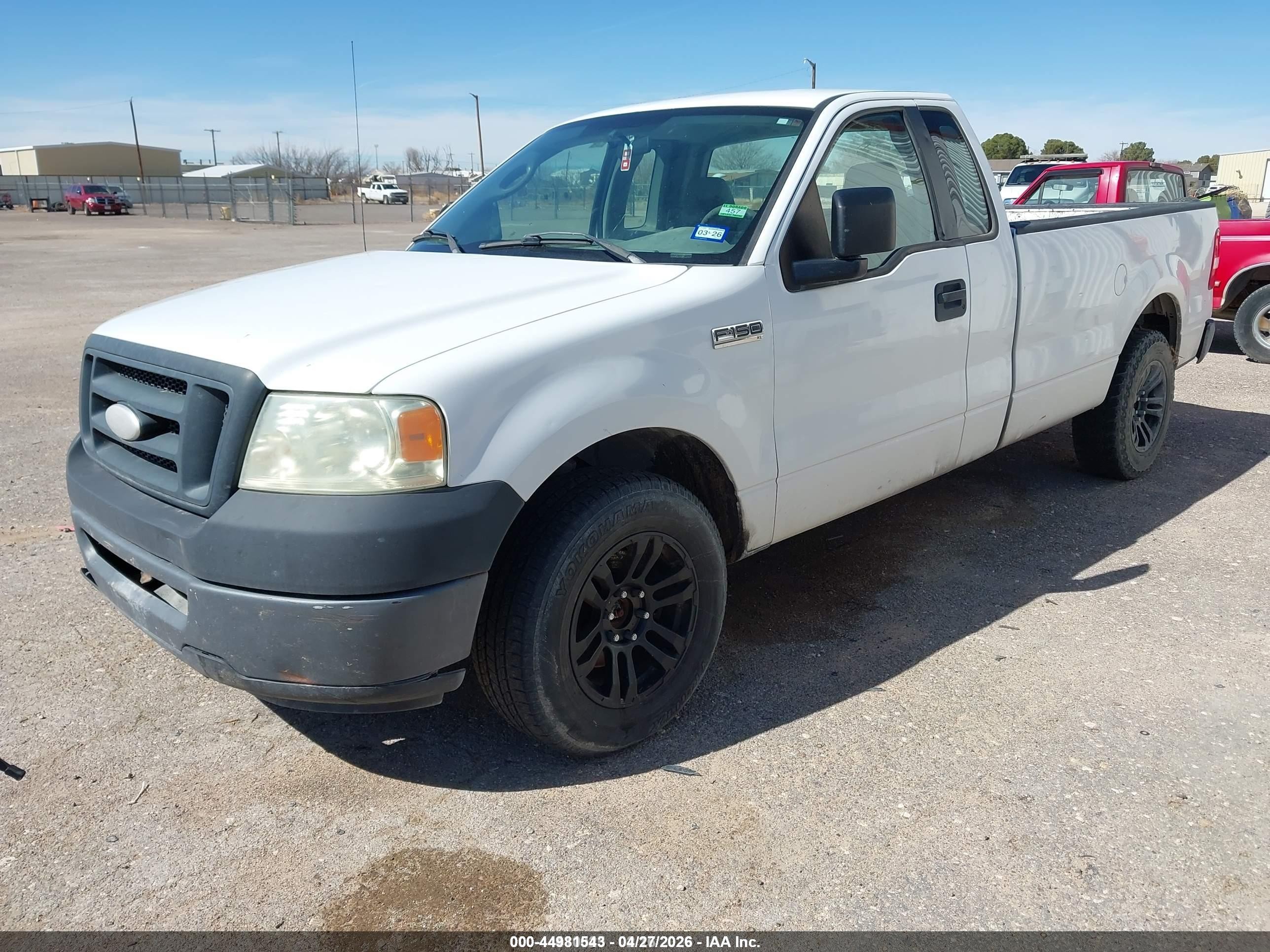 2006 Ford F-150 Stx/xl/xlt White vin: 1FTRF12206NB64855