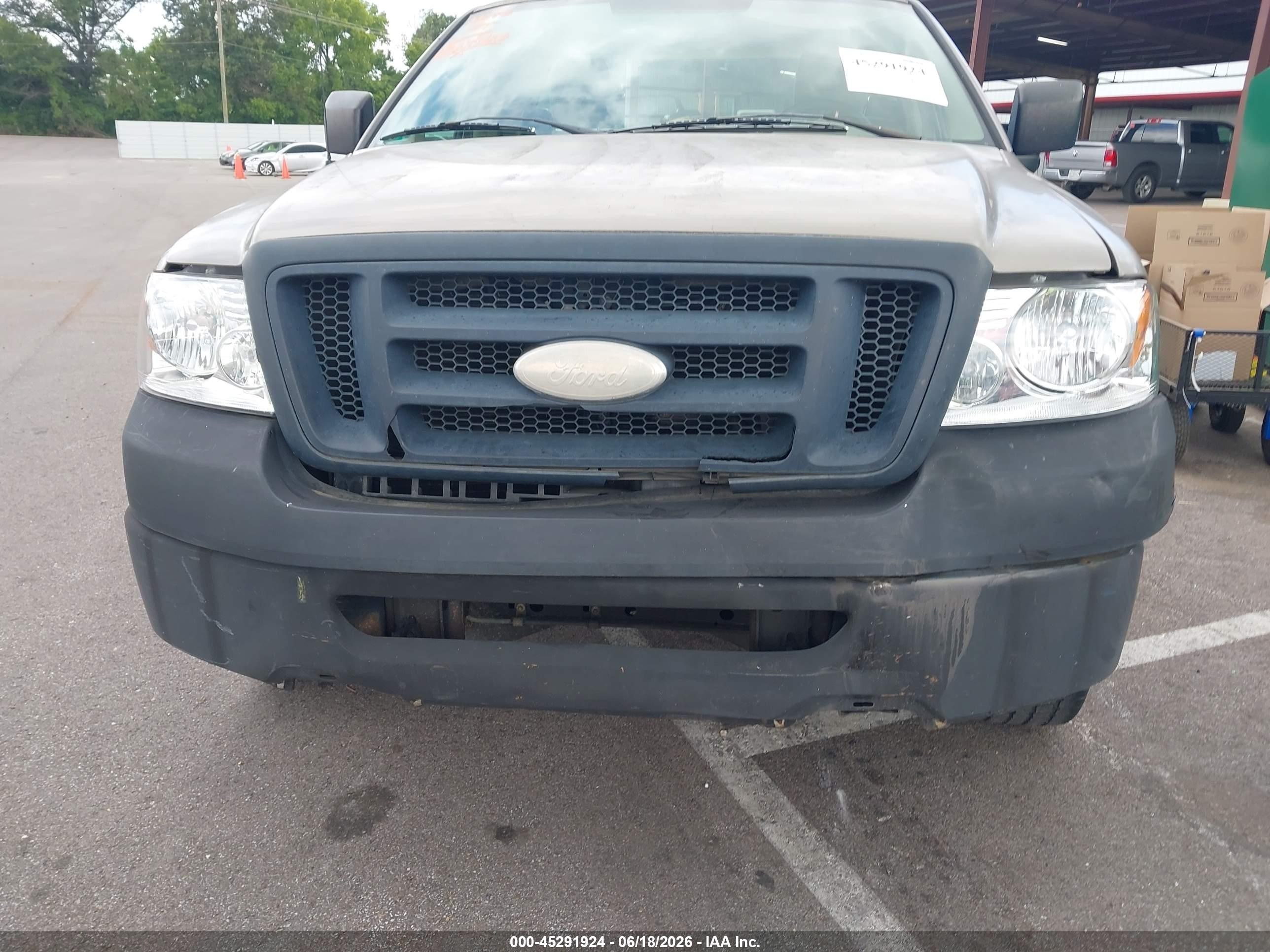 2006 Ford F-150 Stx/xl/xlt Коричневый vin: 1FTRF12206NB80327