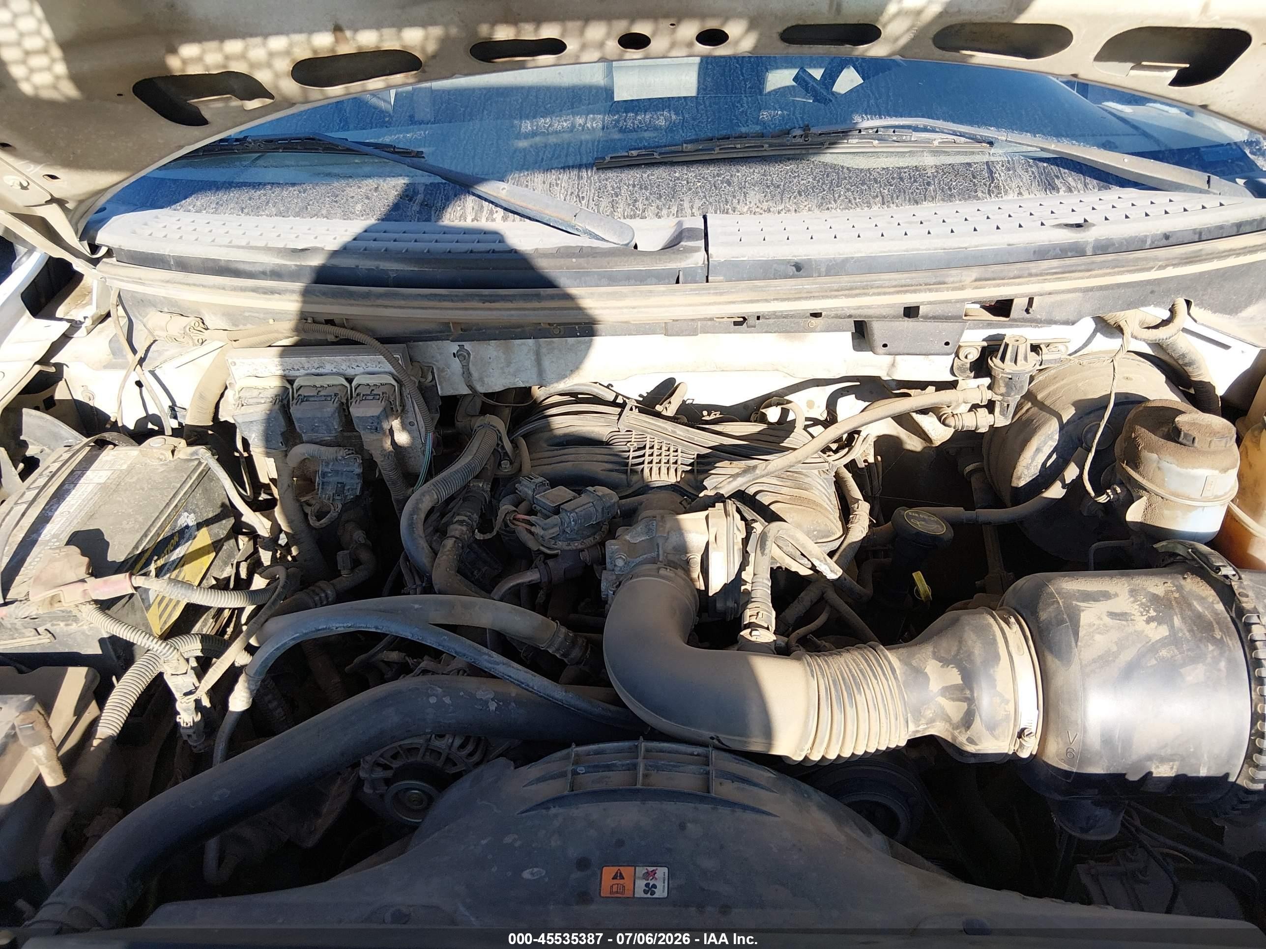2007 Ford F-150 Stx/xl/xlt White vin: 1FTRF12207KC86070