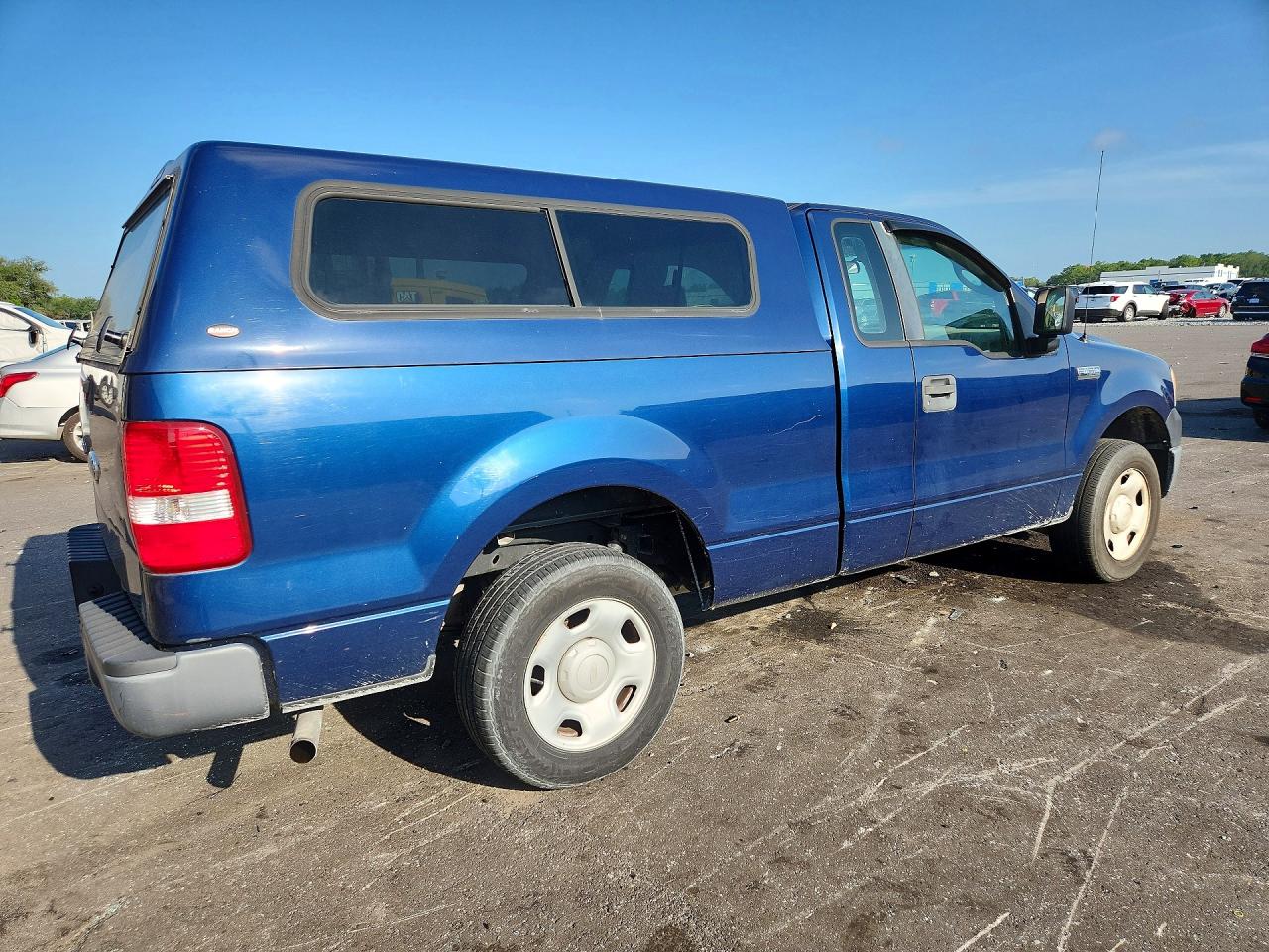 2007 Ford F150 Blue vin: 1FTRF12207NA67012