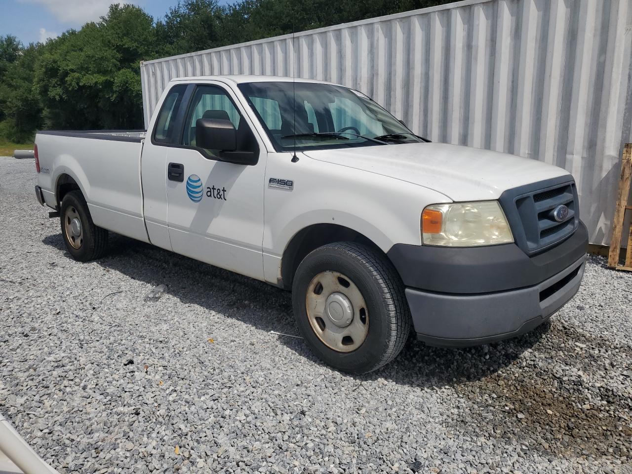 2008 Ford F150 Xl Белый vin: 1FTRF12208KB80638 Damage: Overall Vehicle, De-Identify, Removal Required