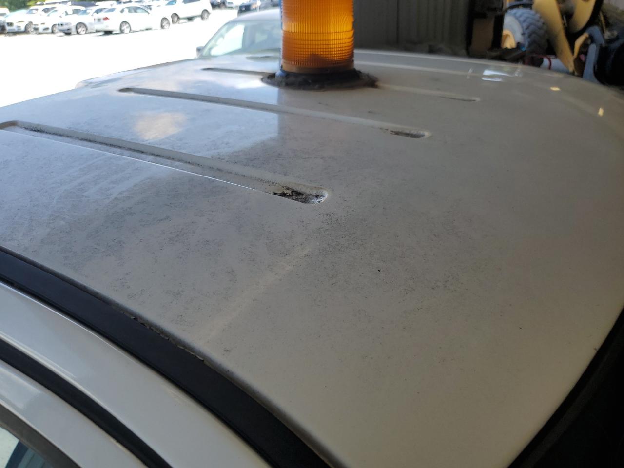 2008 Ford F150 White vin: 1FTRF12208KC88077 Damage: Roof, Chipped, 4