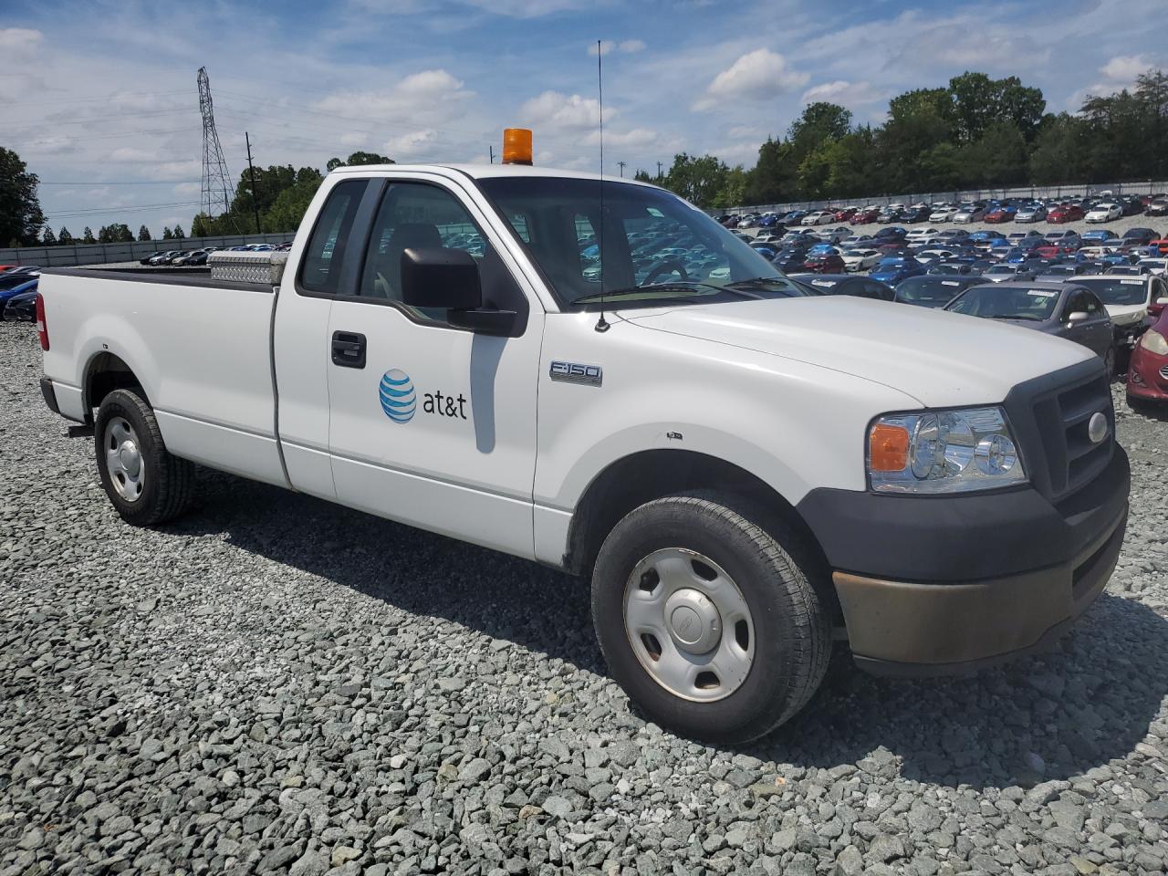 2008 Ford F150 White vin: 1FTRF12208KC88077 Damage: Overall Vehicle, De-Identify, Removal Required