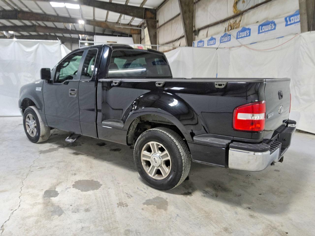 2008 Ford F150 Black vin: 1FTRF12208KD24074