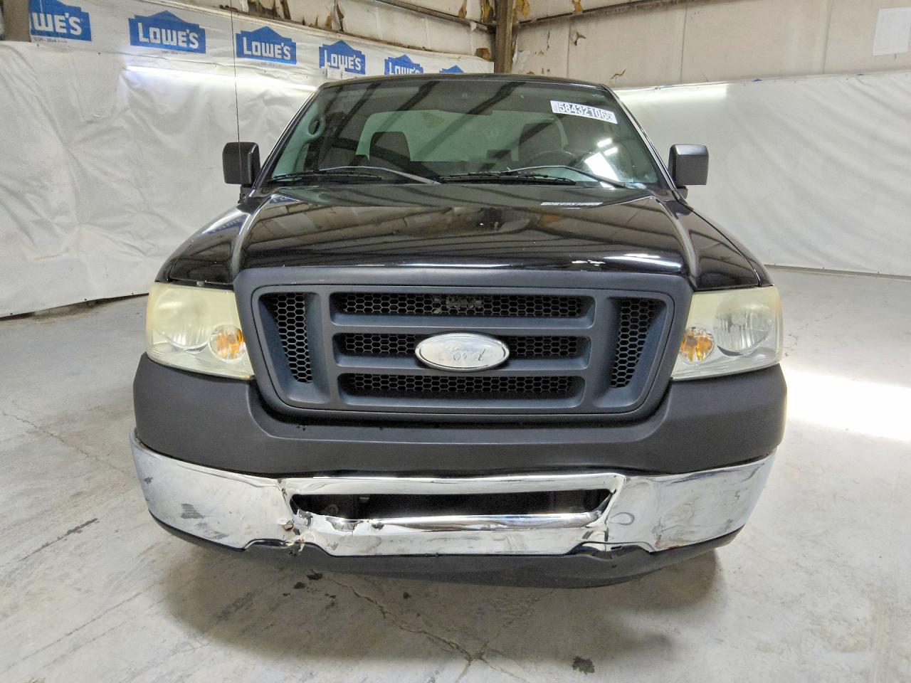 2008 Ford F150 Black vin: 1FTRF12208KD24074