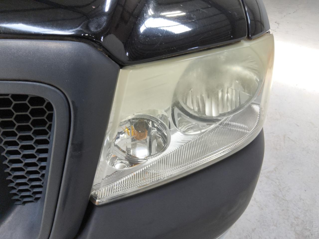 2008 Ford F150 Black vin: 1FTRF12208KD24074 Damage: Left Head Lamp, Faded, Acceptable