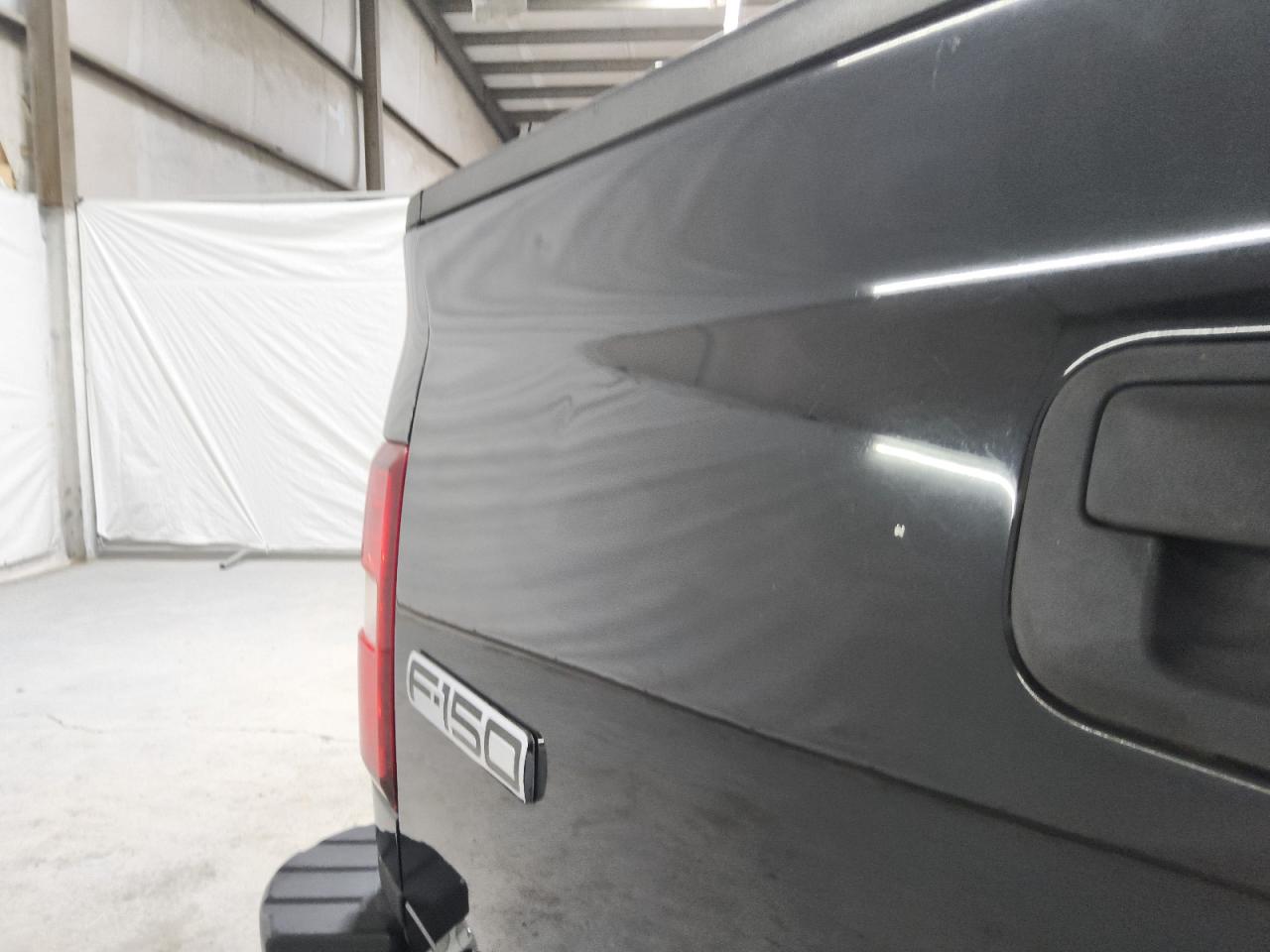 2008 Ford F150 Black vin: 1FTRF12208KD24074 Damage: Tailgate, Multiple Dents/Paint Damage, 2