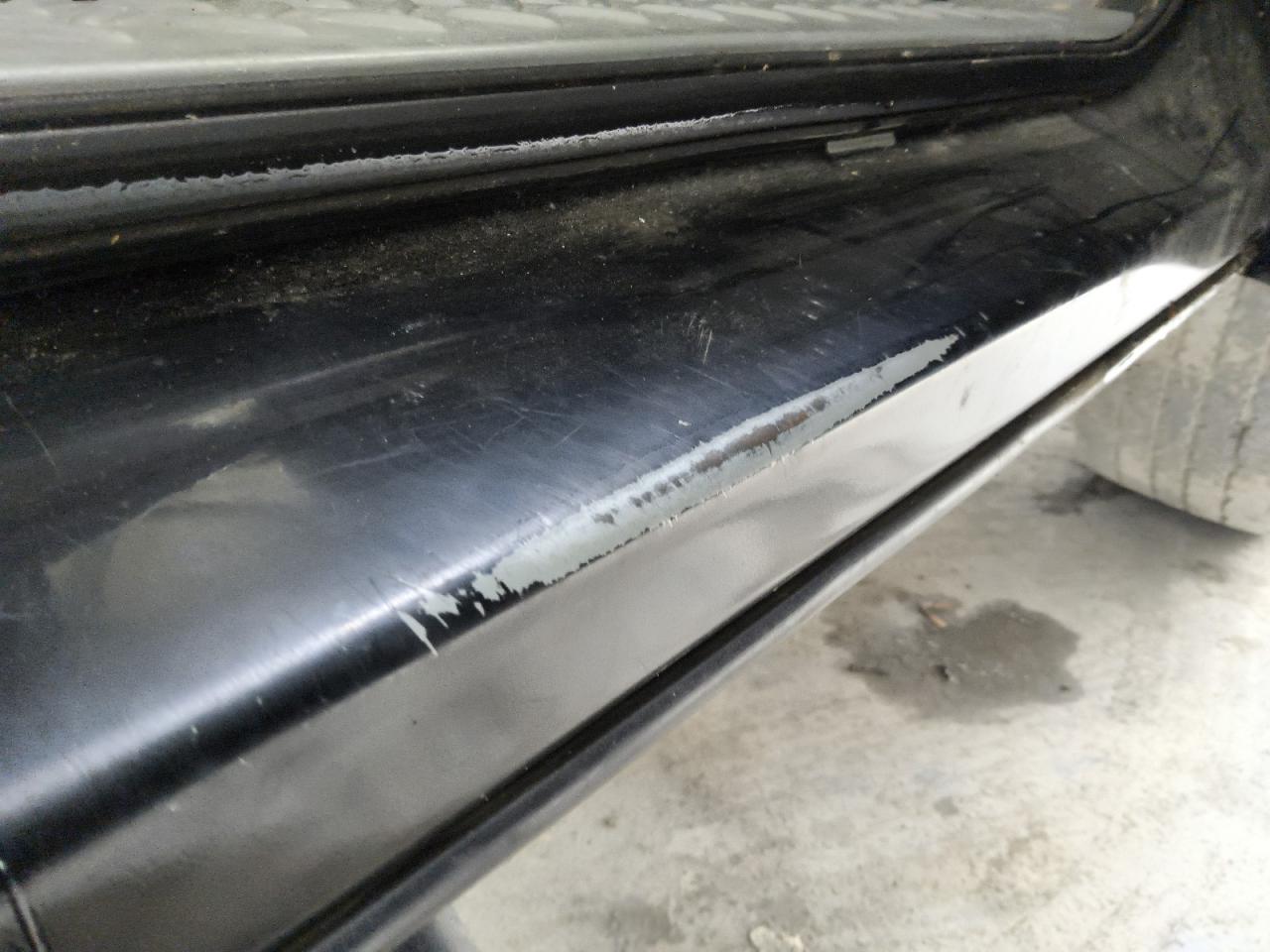 2008 Ford F150 Black vin: 1FTRF12208KD24074 Damage: Right Rocker Panel, Heavy Scratch, 7 To 8 Inches