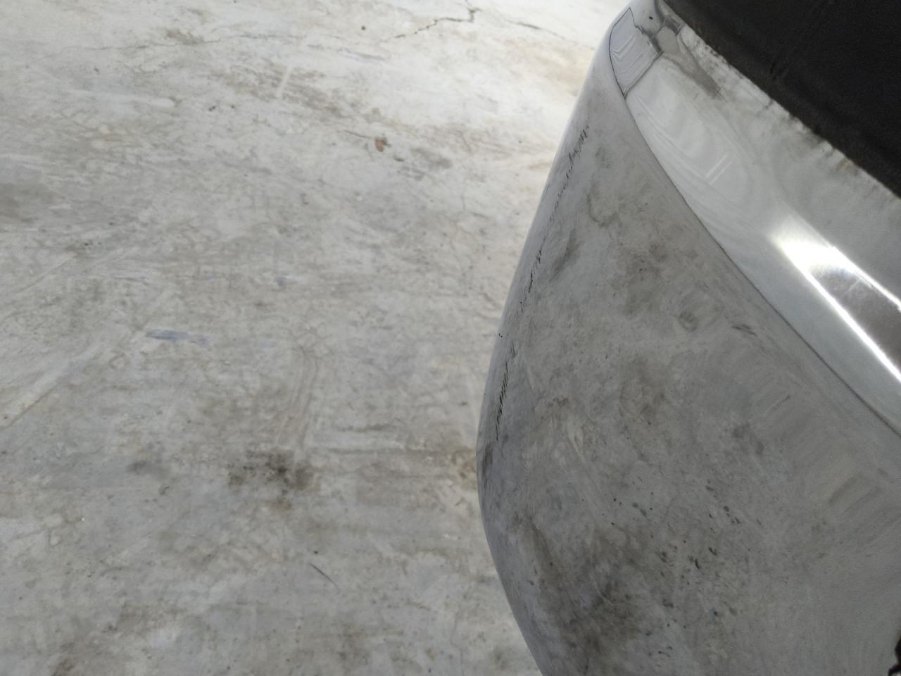2008 Ford F150 Black vin: 1FTRF12208KD24074 Damage: Rear Metal Bumper Chrome, Heavy Scratch, 4 To 5 Inches