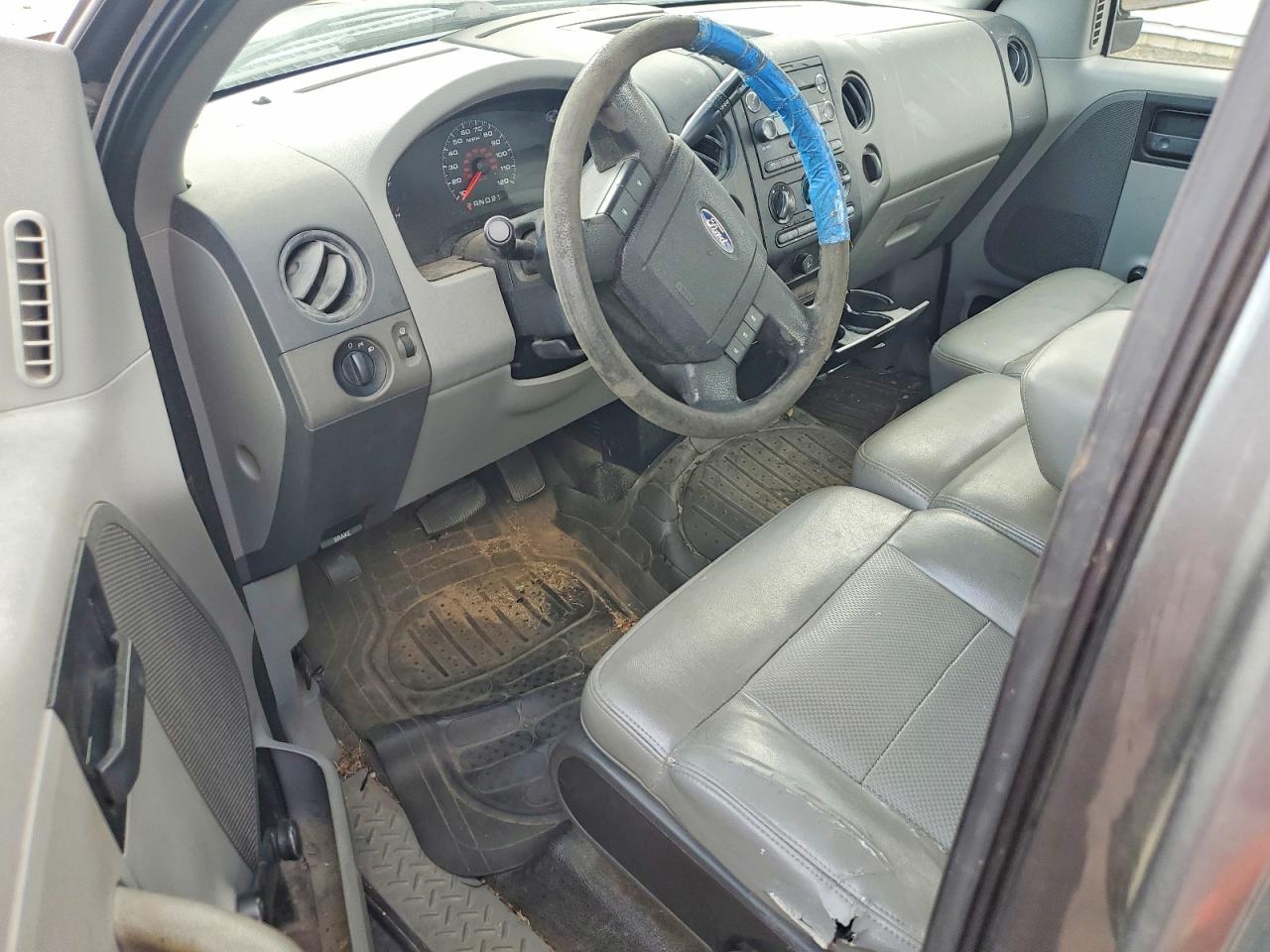 2008 Ford F150 Серый vin: 1FTRF12208KD54630