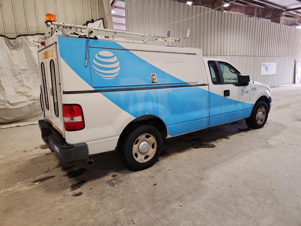 2008 Ford F150 Белый vin: 1FTRF12208KD78426 Damage: Right Qtr Panel, Chipped, 2