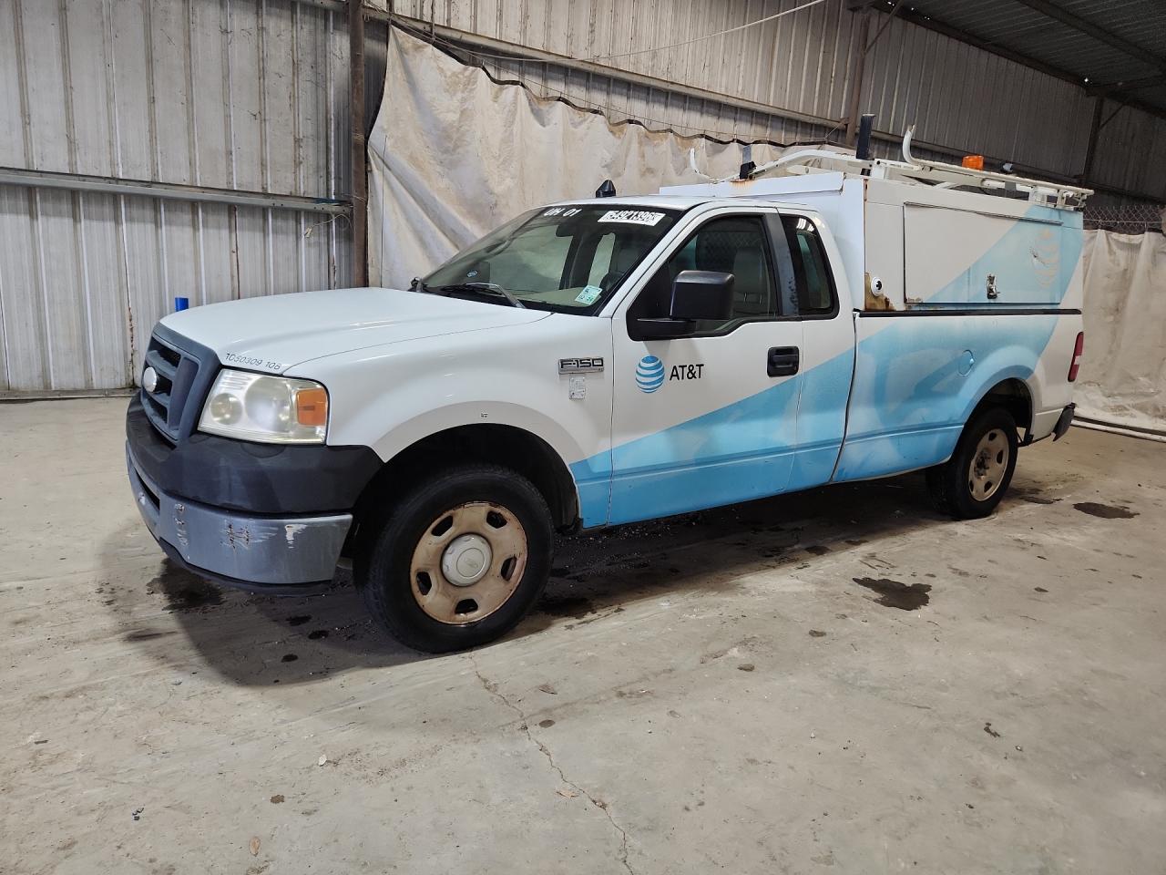 2008 Ford F150 Белый vin: 1FTRF12208KD78426 Damage: Left Head Lamp, Faded, Repair Required