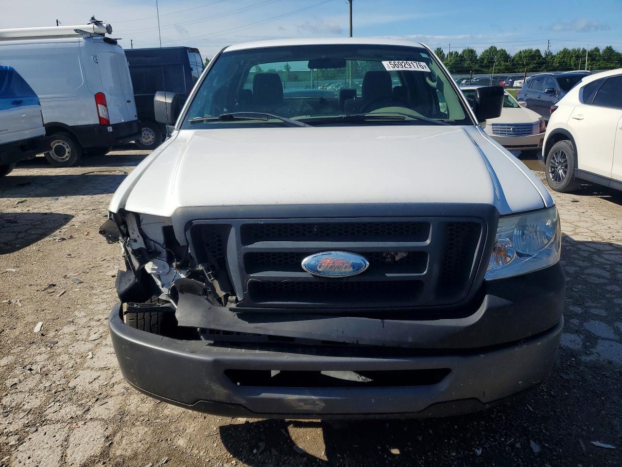2008 Ford F150 White vin: 1FTRF12208KE66019