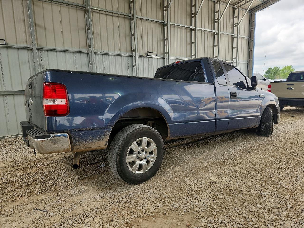 2005 Ford F150 Blue vin: 1FTRF12215NB28140
