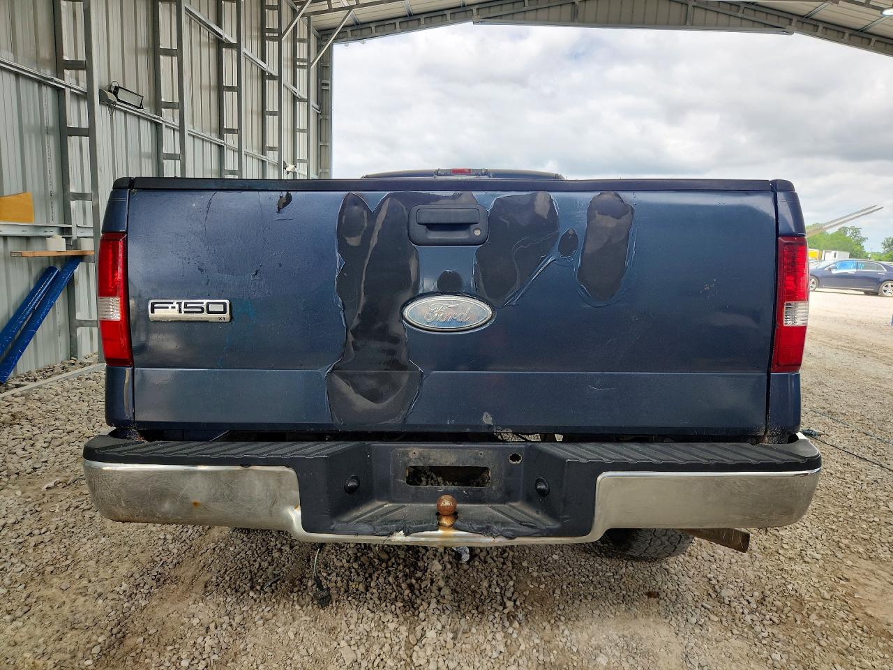 2005 Ford F150 Blue vin: 1FTRF12215NB28140