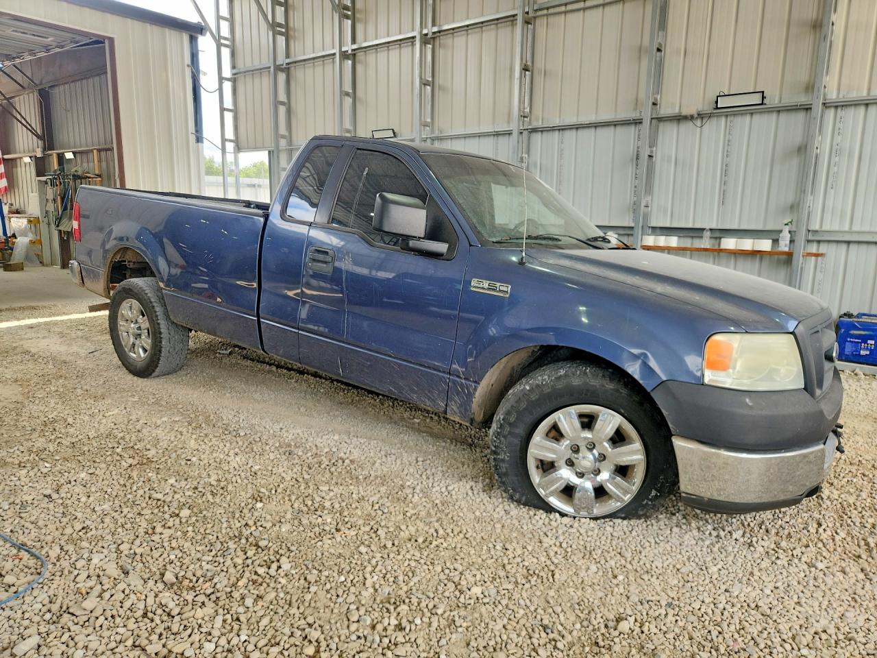 2005 Ford F150 Blue vin: 1FTRF12215NB28140