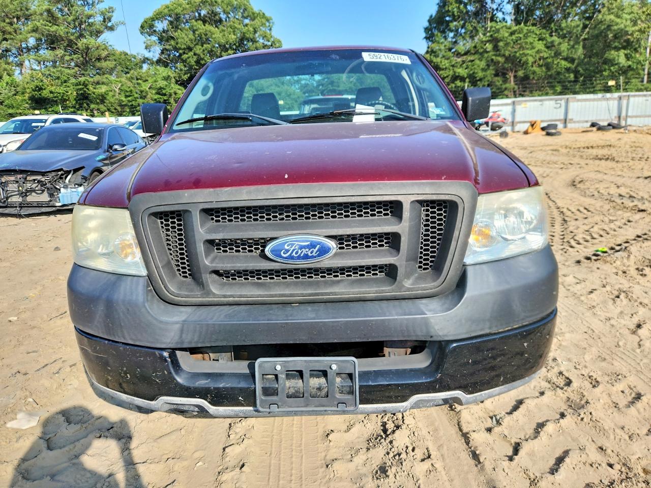 2005 Ford F-150 Fx4 Supercab 1 Burgundy vin: 1FTRF12215NB33807