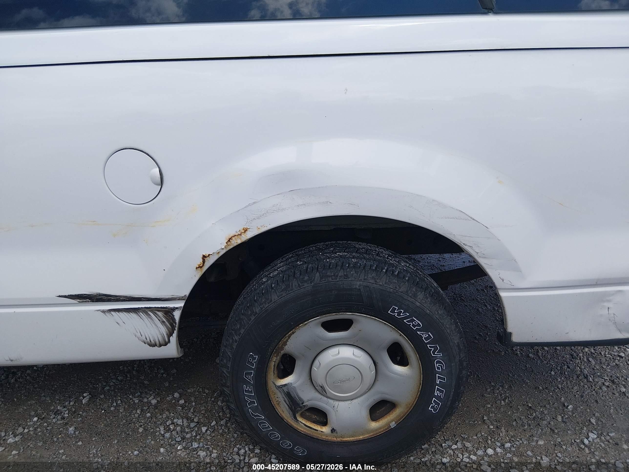2006 Ford F-150 Stx/xl/xlt White vin: 1FTRF12216KB36919