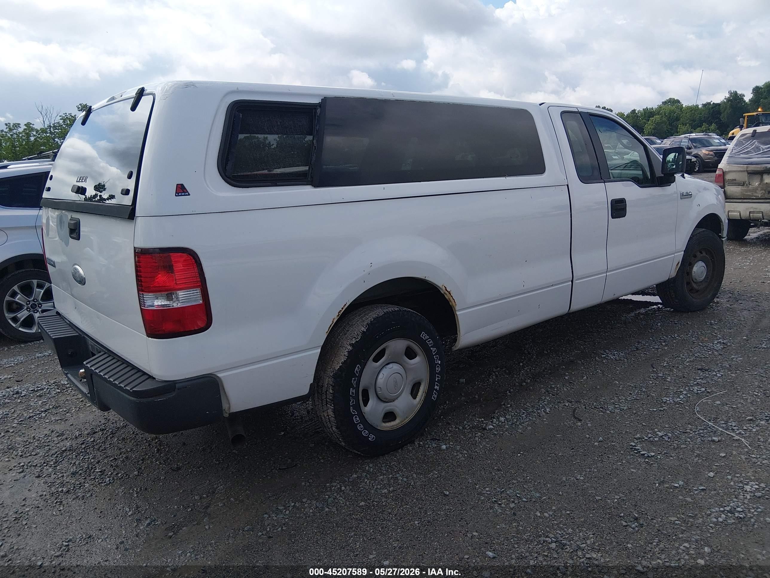2006 Ford F-150 Stx/xl/xlt White vin: 1FTRF12216KB36919
