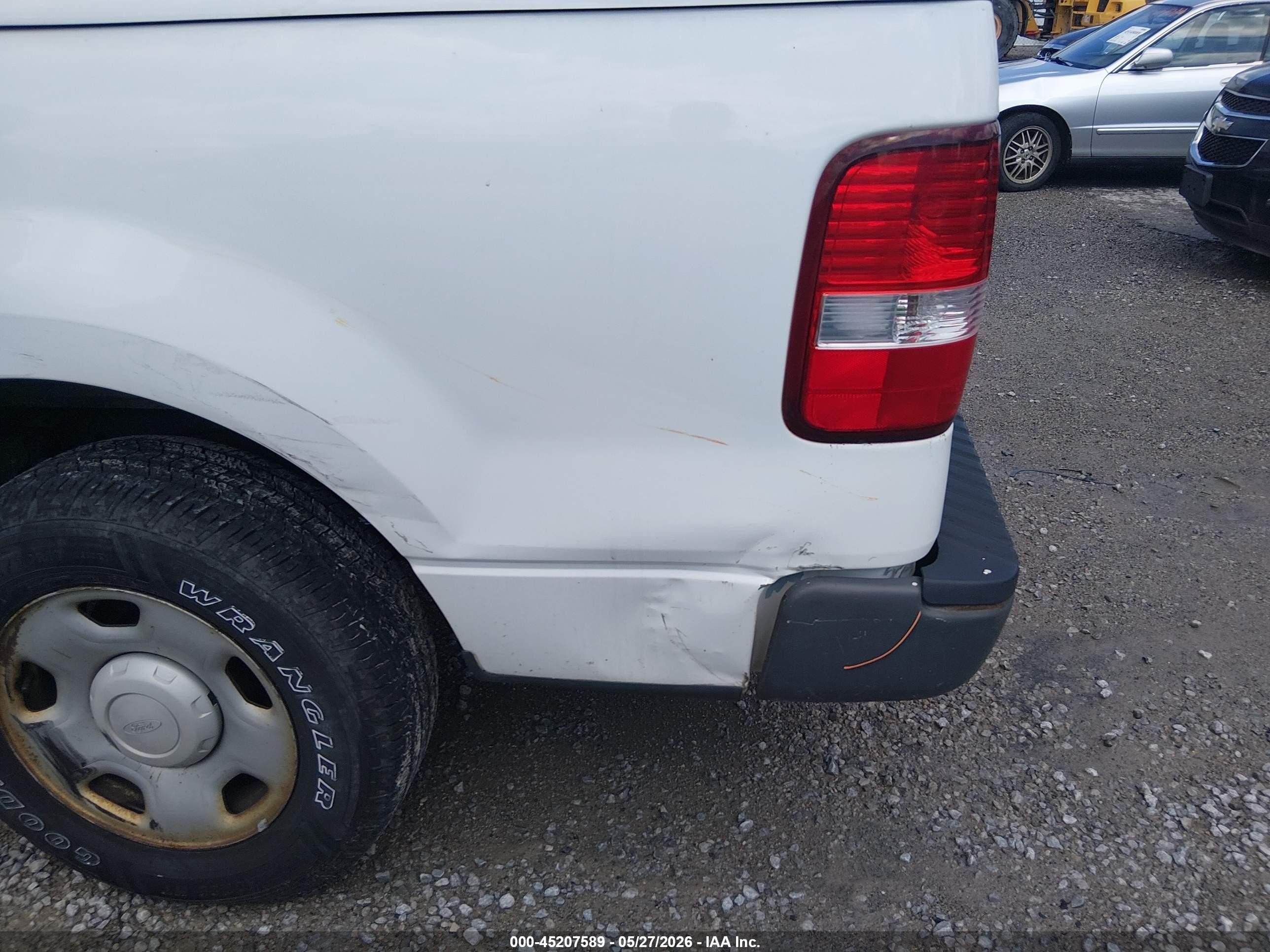 2006 Ford F-150 Stx/xl/xlt White vin: 1FTRF12216KB36919