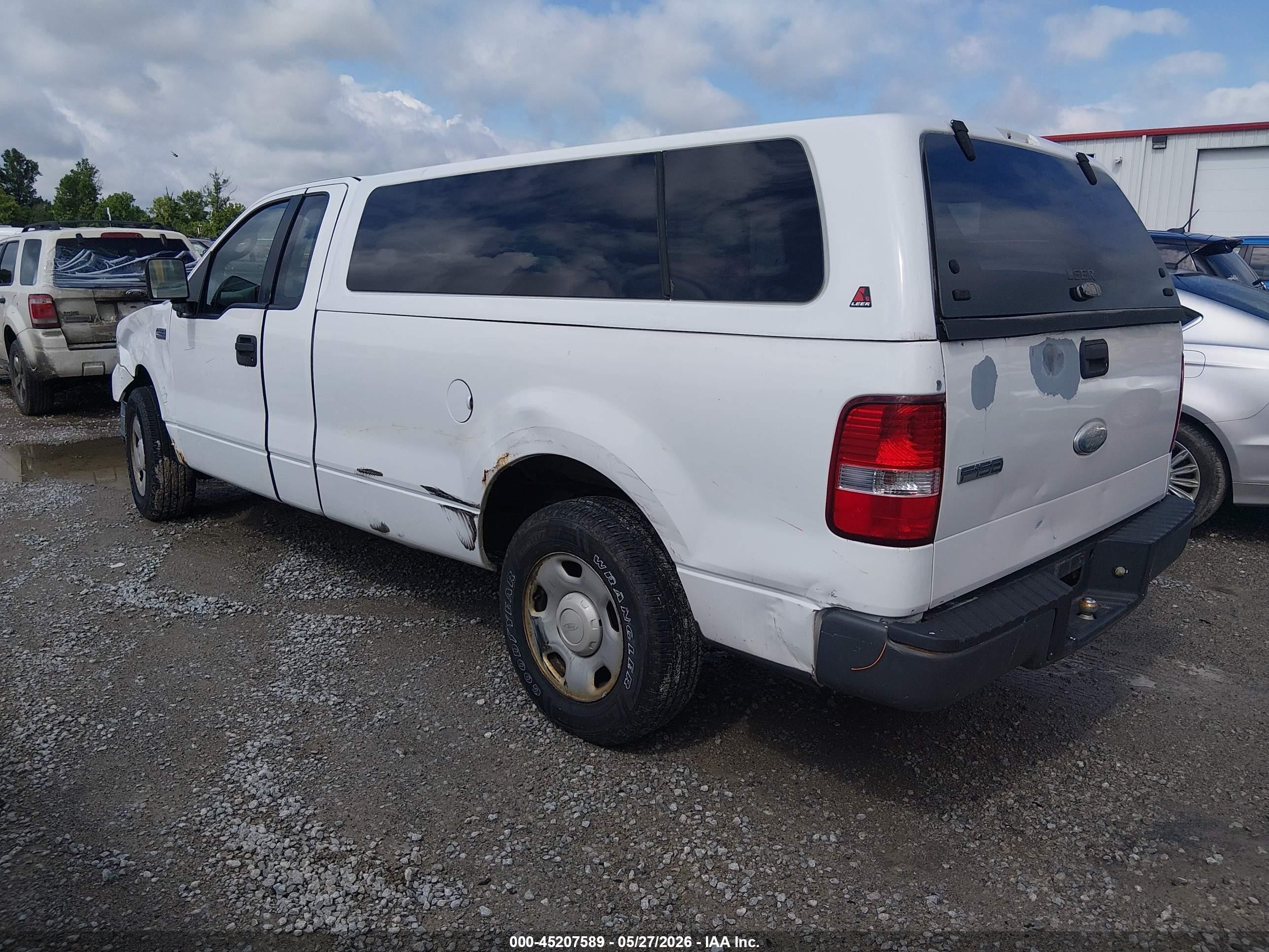 2006 Ford F-150 Stx/xl/xlt White vin: 1FTRF12216KB36919