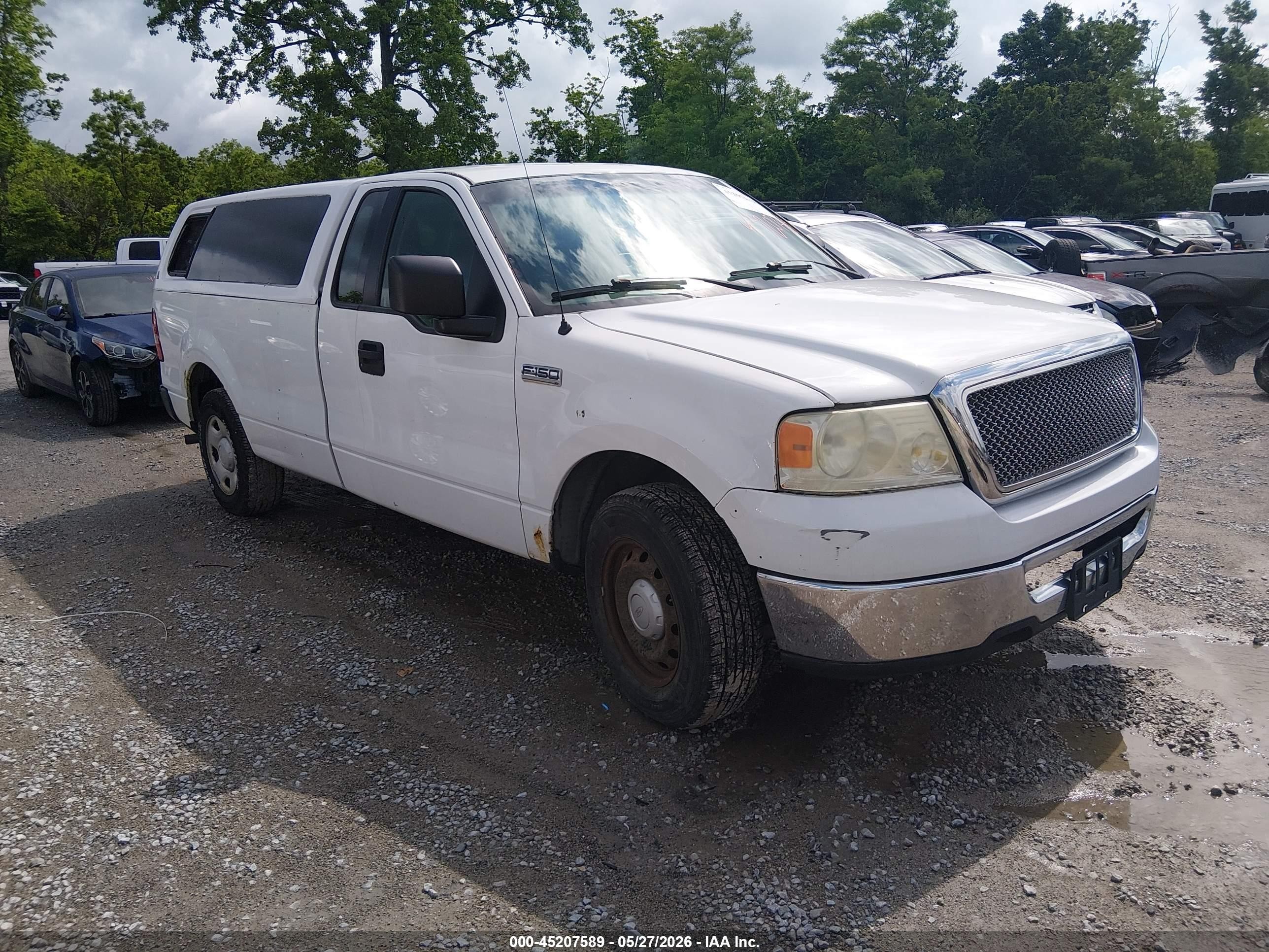 2006 Ford F-150 Stx/xl/xlt White vin: 1FTRF12216KB36919