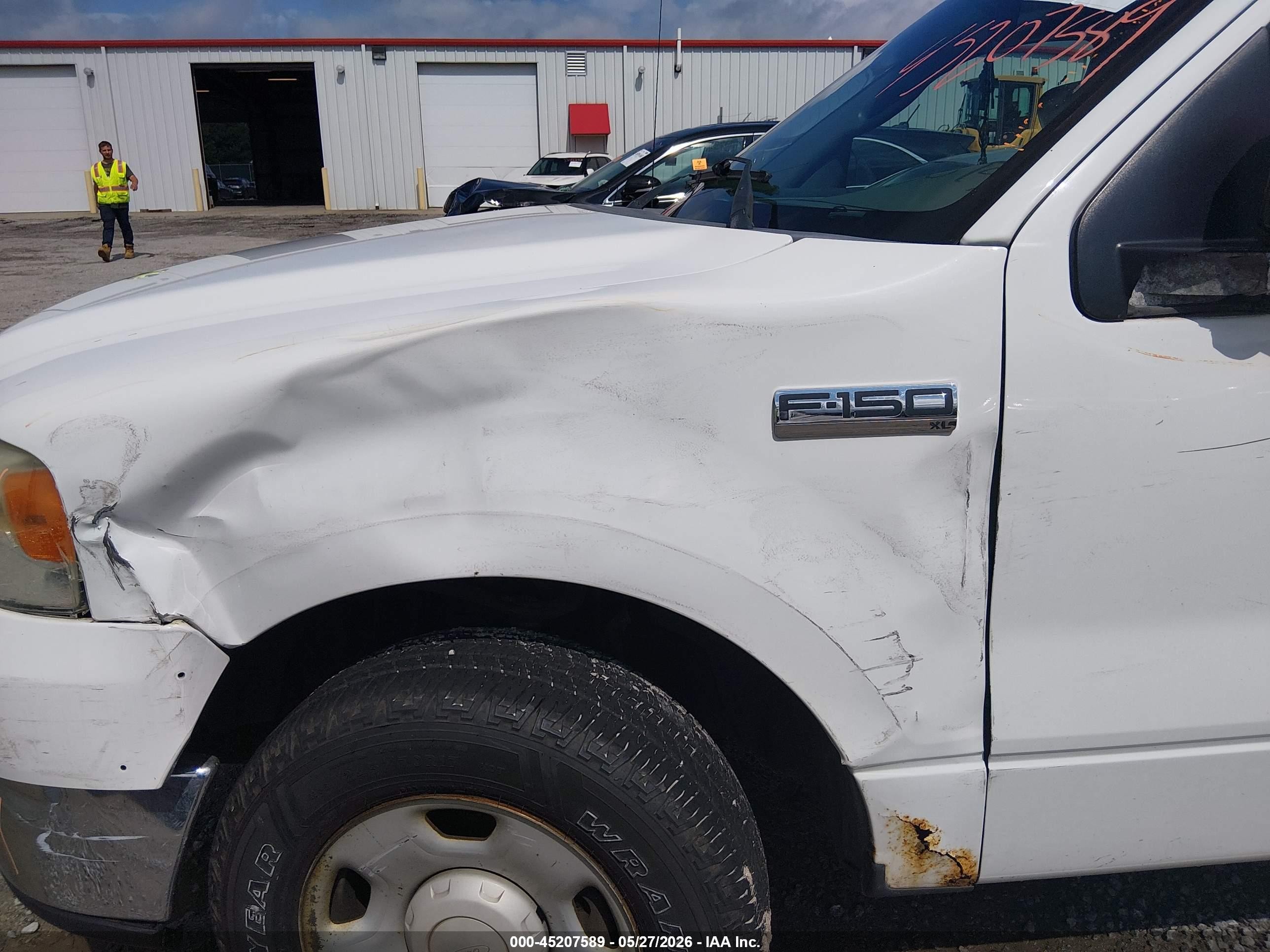 2006 Ford F-150 Stx/xl/xlt White vin: 1FTRF12216KB36919