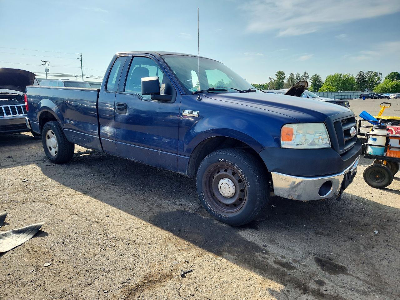 2006 Ford F150 Blue vin: 1FTRF12216NA53358