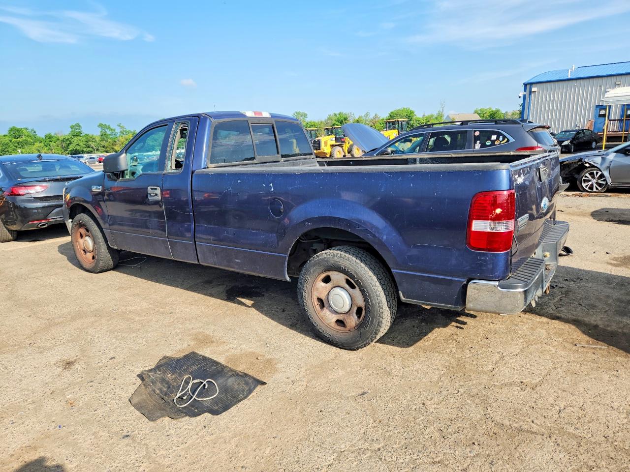 2006 Ford F150 Blue vin: 1FTRF12216NA53358