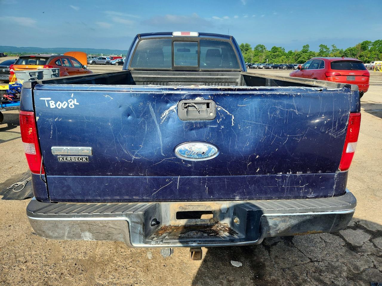2006 Ford F150 Blue vin: 1FTRF12216NA53358