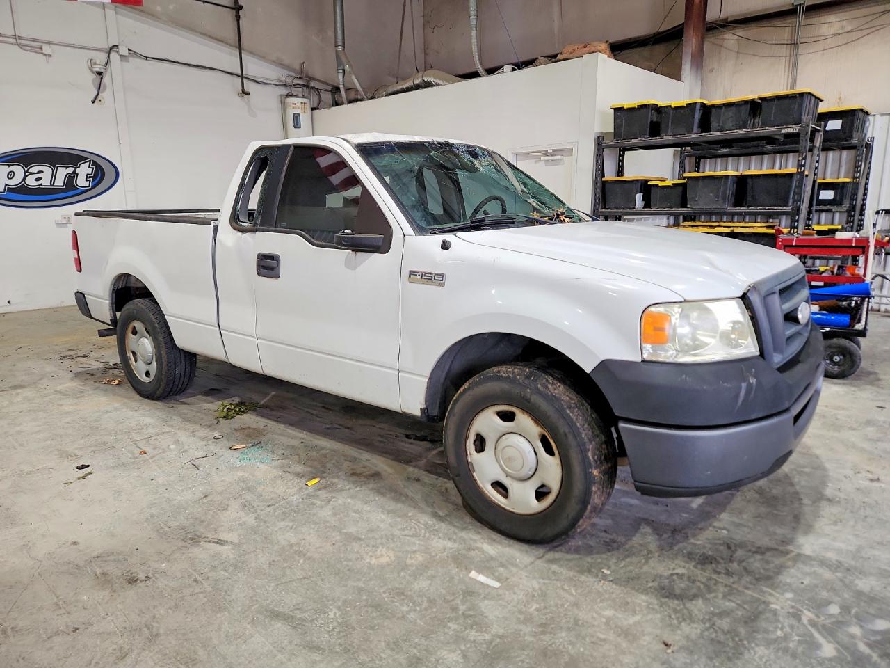 2006 Ford F150 White vin: 1FTRF12216NB20363