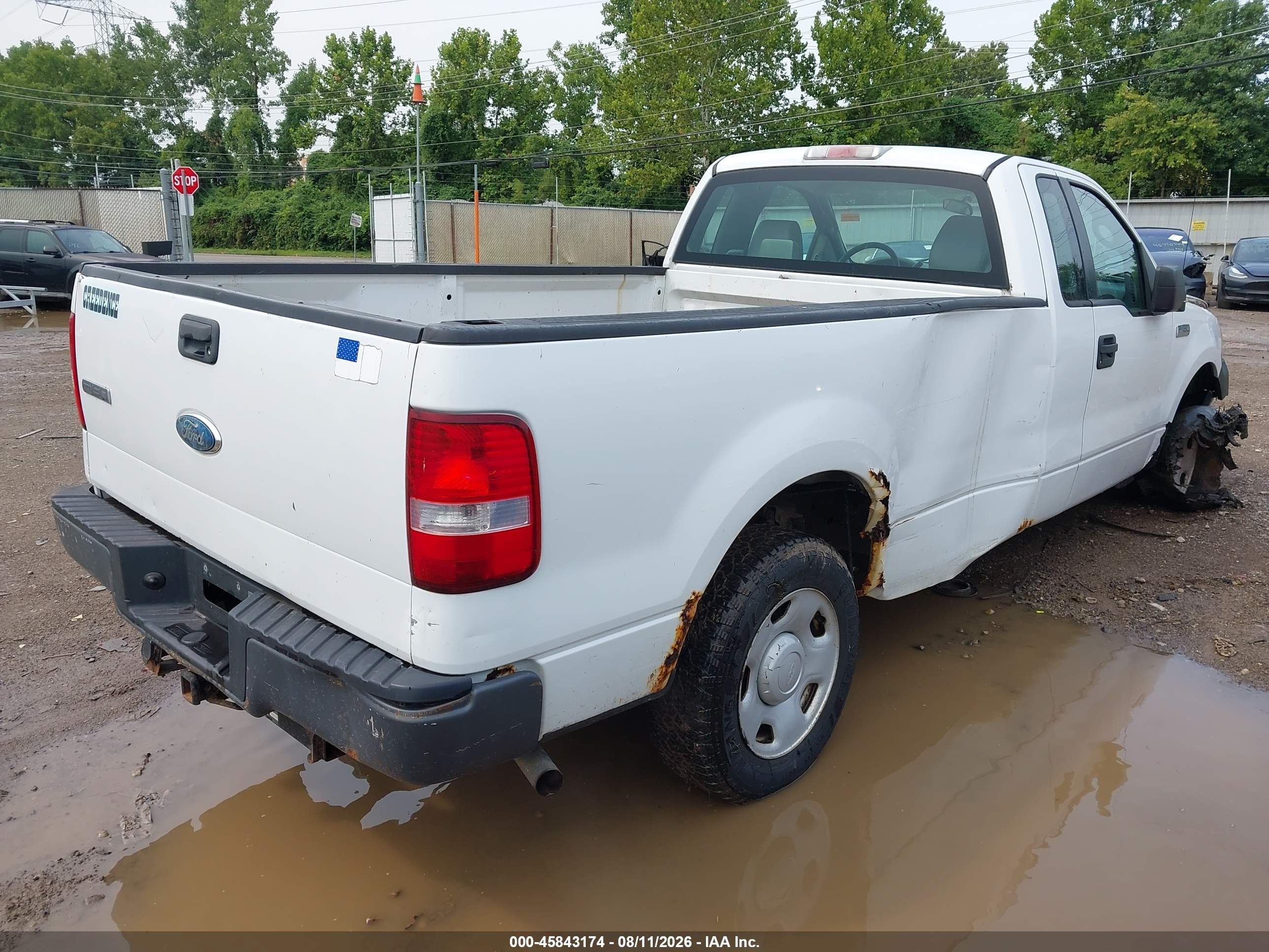 2006 Ford F-150 Stx/xl/xlt White vin: 1FTRF12216NB25997