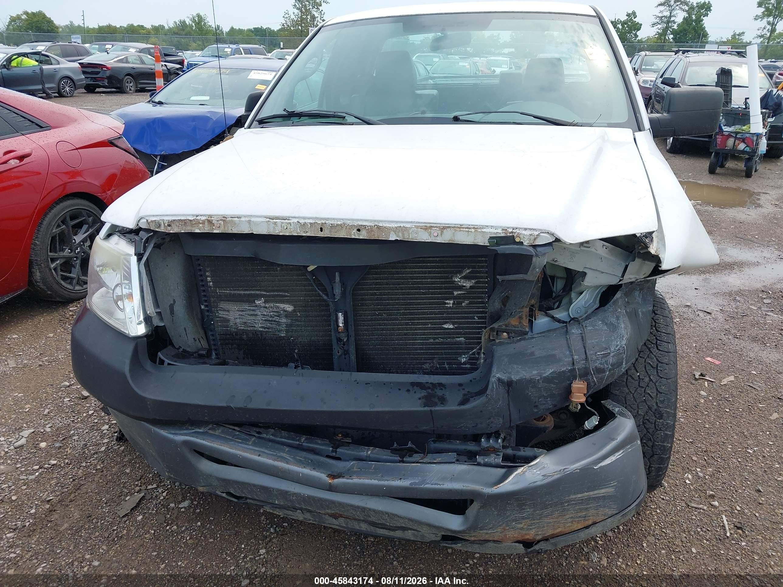 2006 Ford F-150 Stx/xl/xlt White vin: 1FTRF12216NB25997