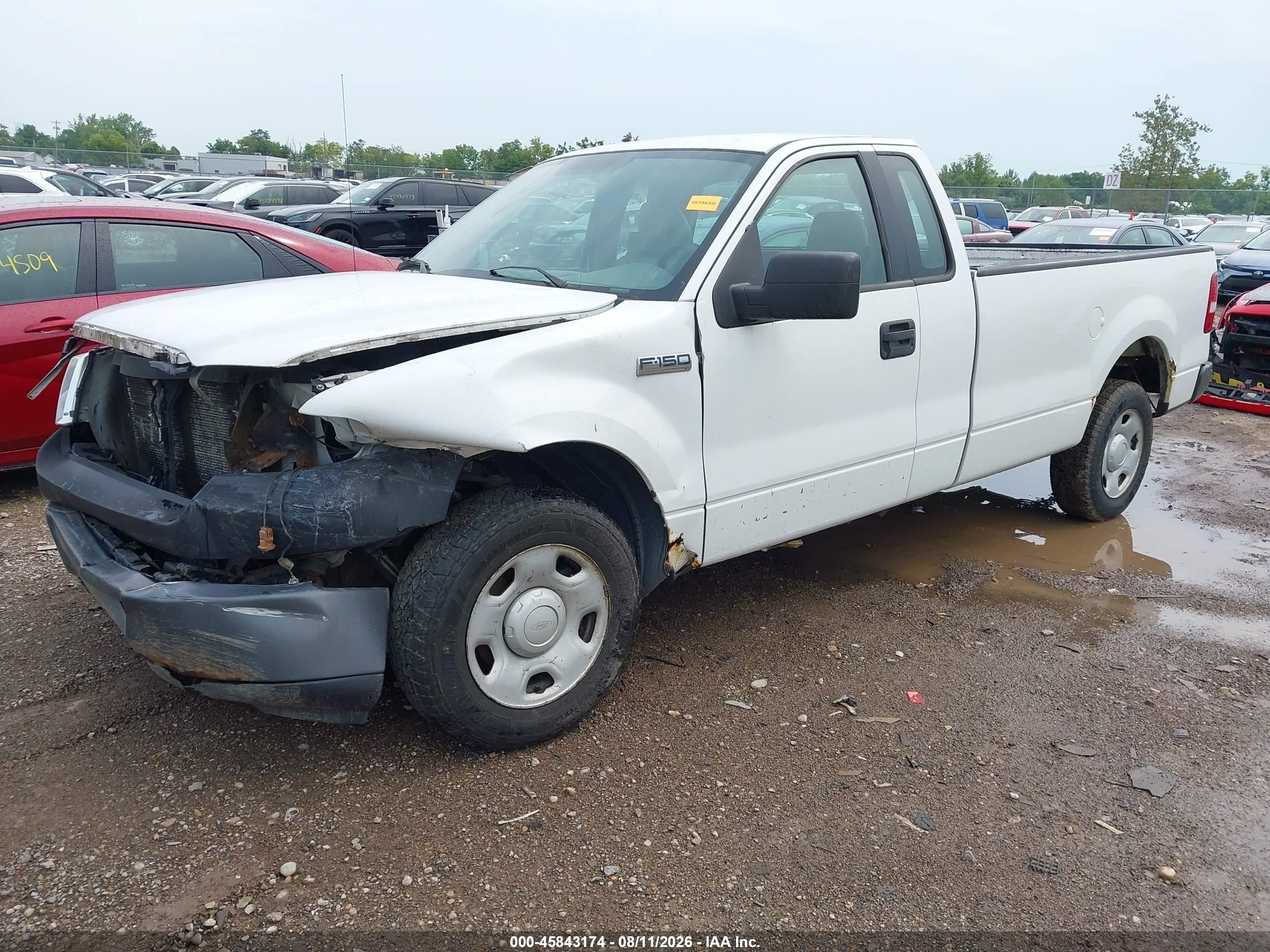 2006 Ford F-150 Stx/xl/xlt White vin: 1FTRF12216NB25997