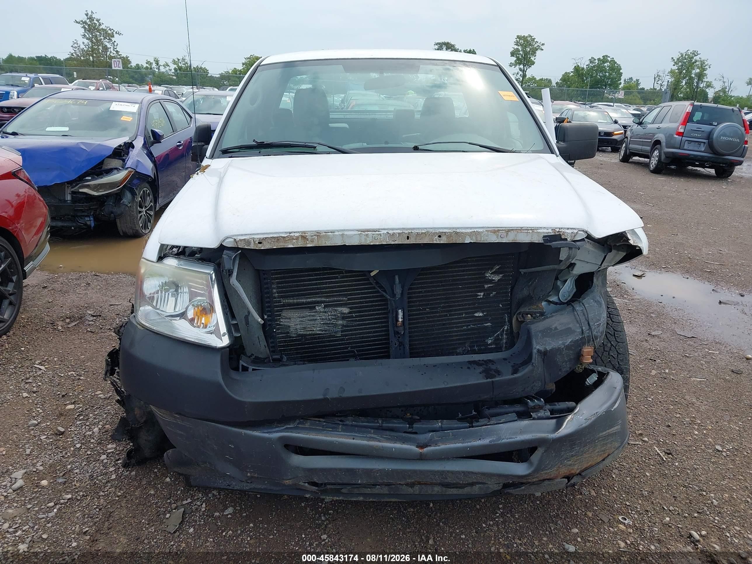 2006 Ford F-150 Stx/xl/xlt White vin: 1FTRF12216NB25997