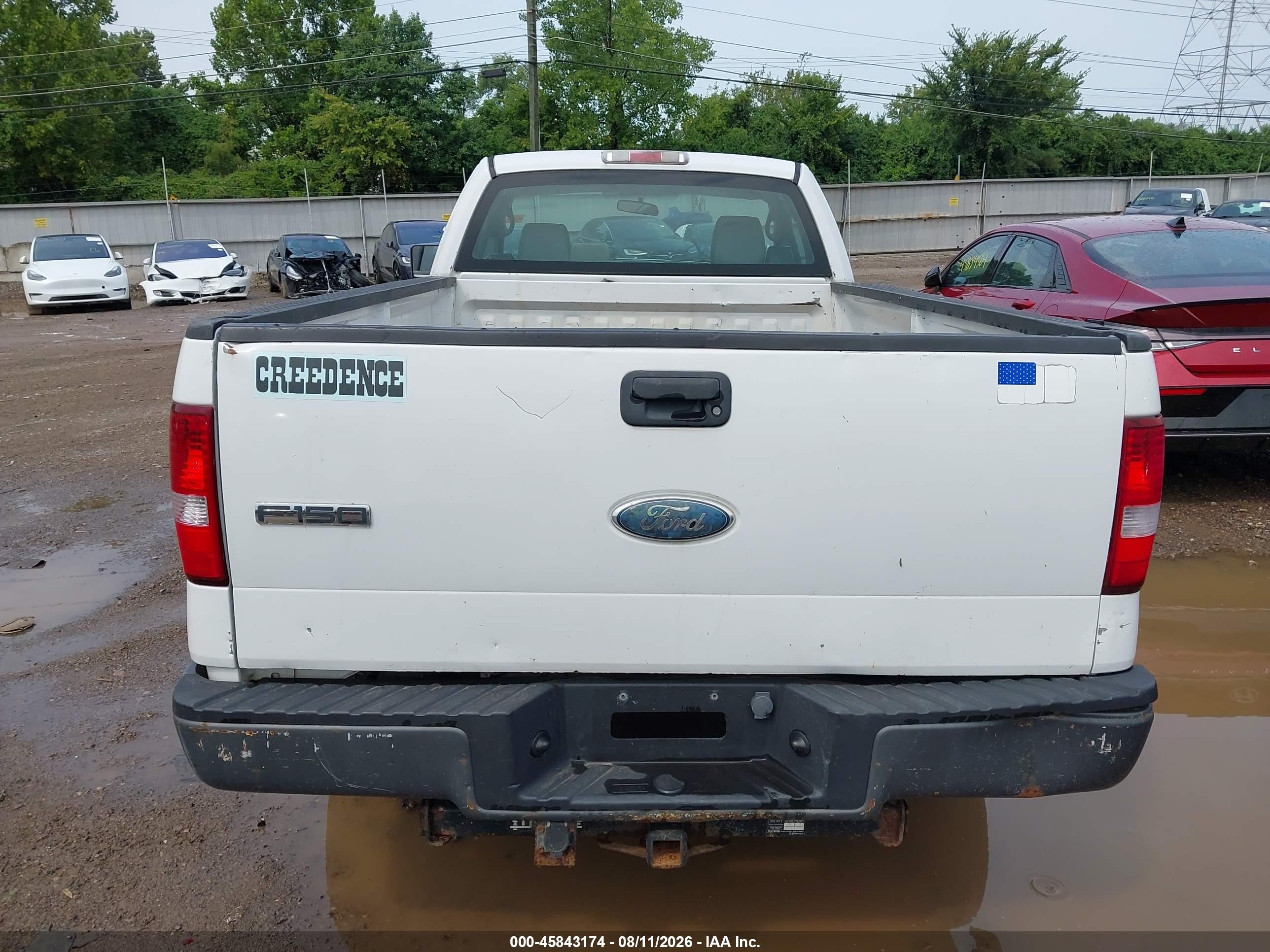 2006 Ford F-150 Stx/xl/xlt White vin: 1FTRF12216NB25997