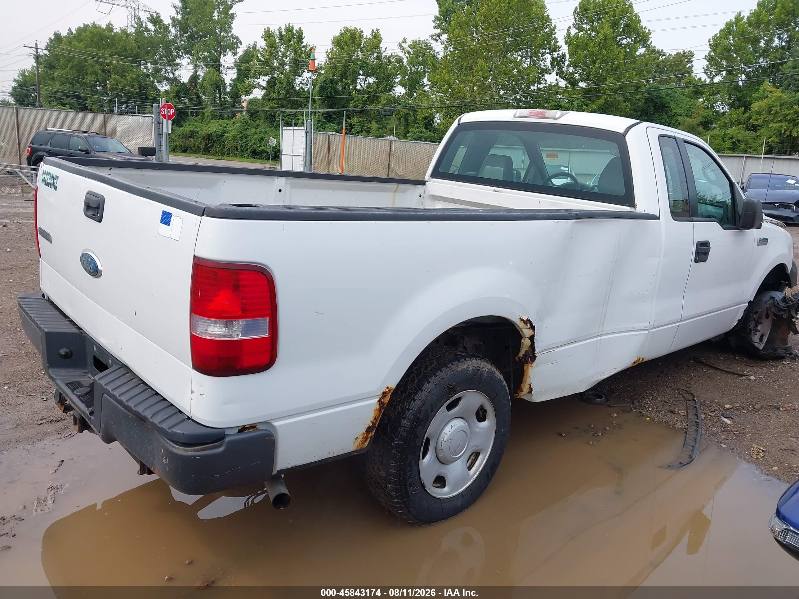 2006 Ford F-150 Stx/xl/xlt White vin: 1FTRF12216NB25997