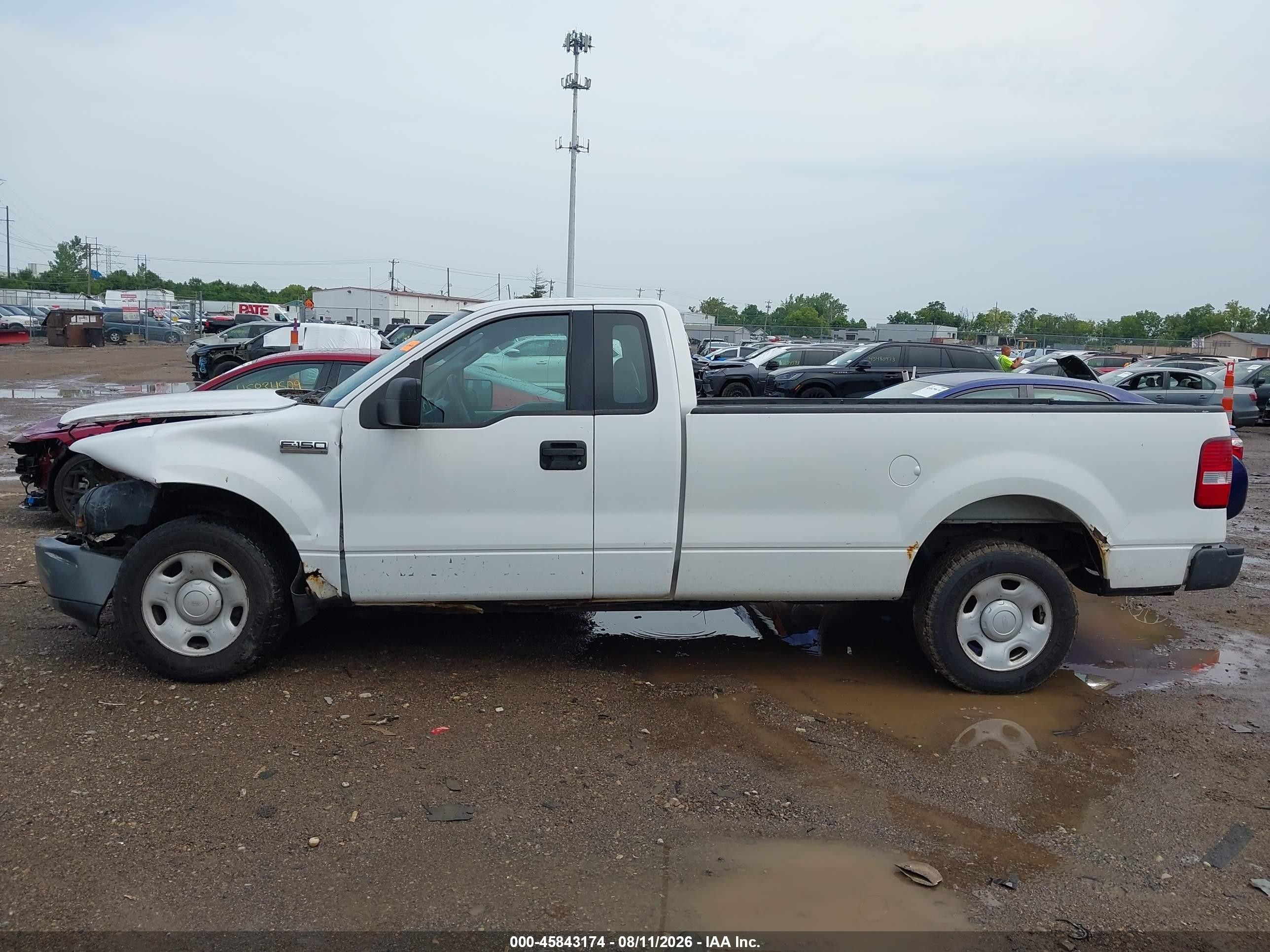 2006 Ford F-150 Stx/xl/xlt White vin: 1FTRF12216NB25997