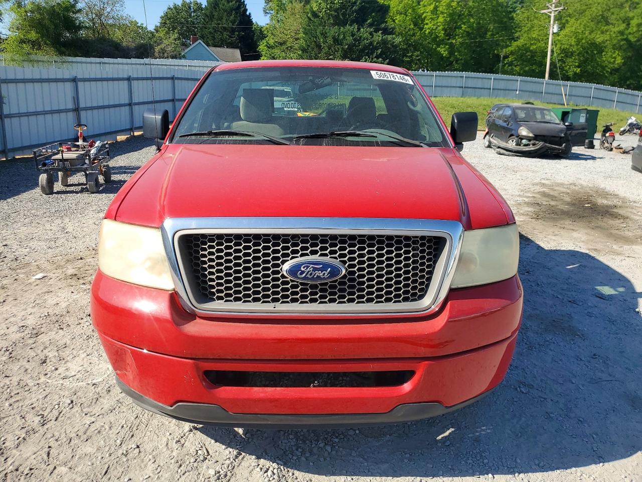 2006 Ford F150 Red vin: 1FTRF12216NB59910