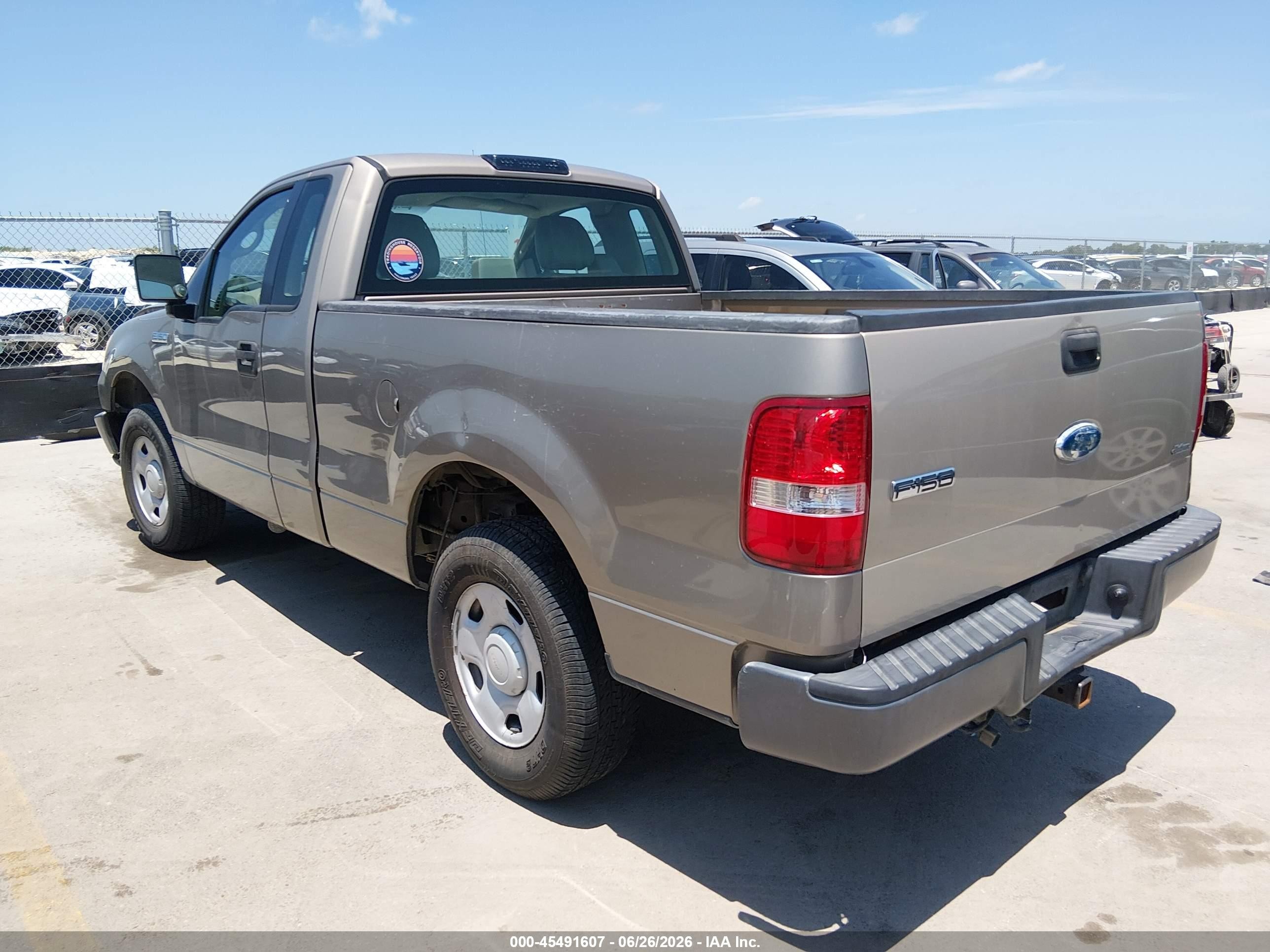 2006 Ford F-150 Stx/xl/xlt Tan vin: 1FTRF12216NB68171