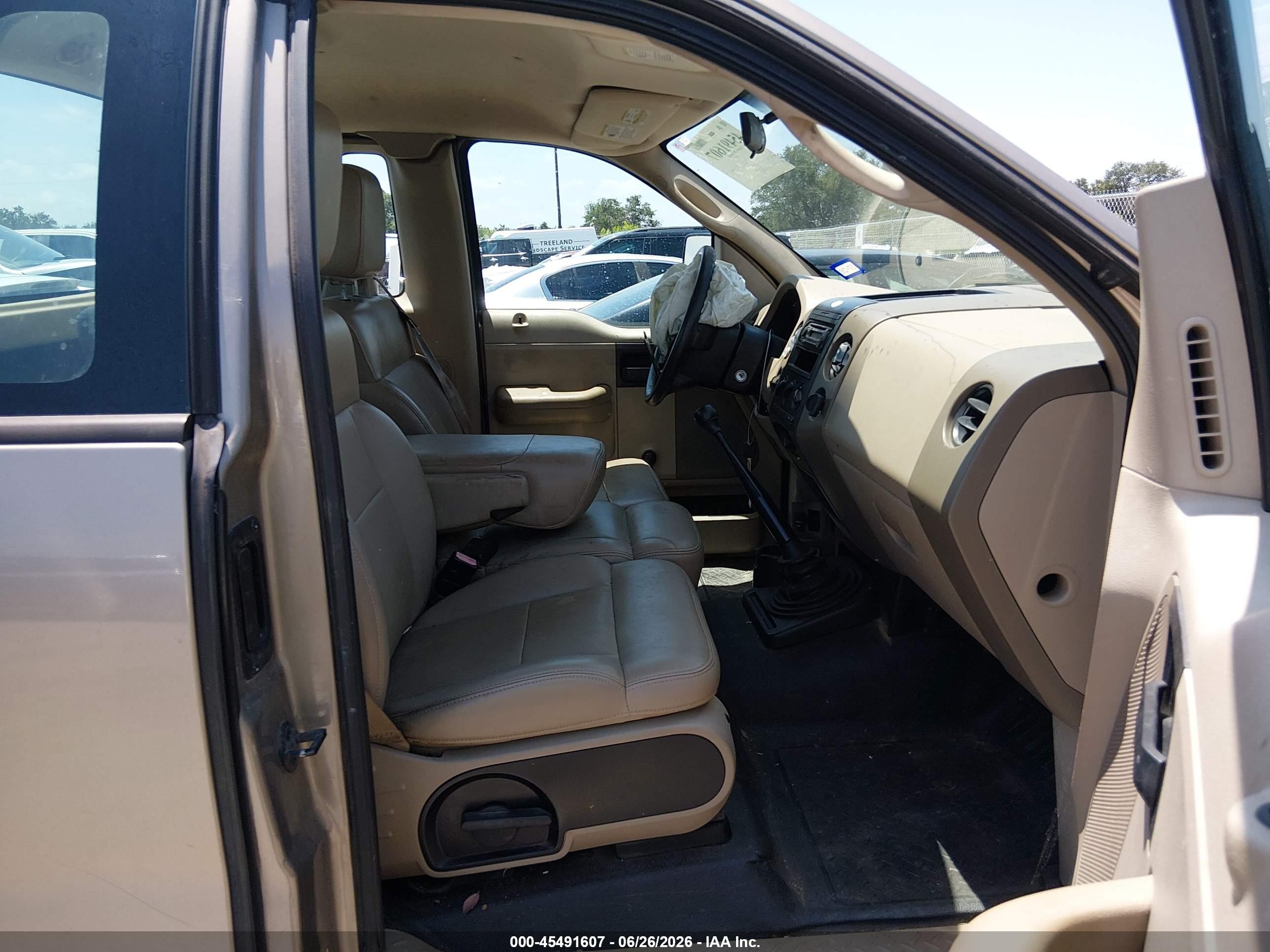 2006 Ford F-150 Stx/xl/xlt Tan vin: 1FTRF12216NB68171