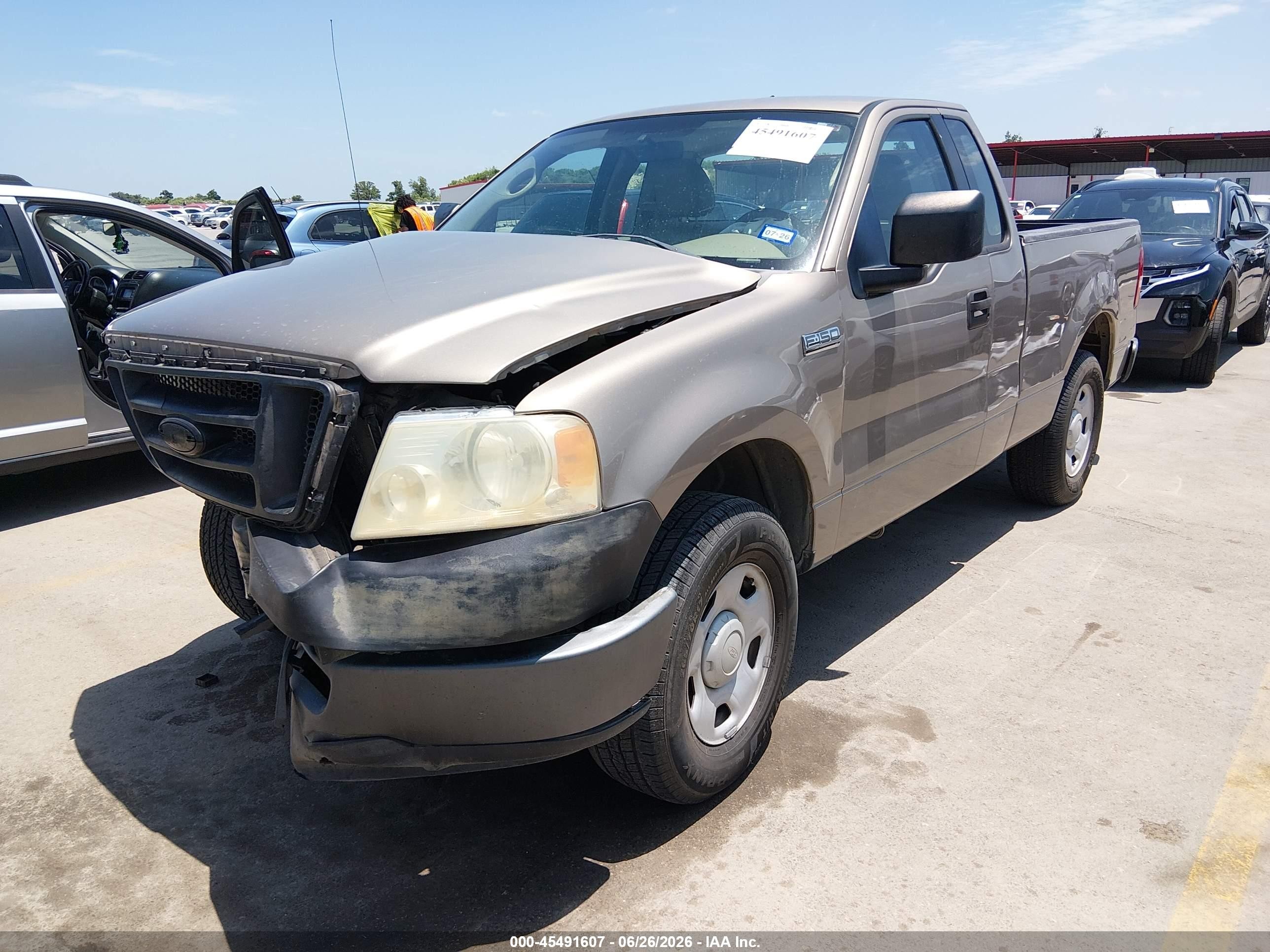 2006 Ford F-150 Stx/xl/xlt Tan vin: 1FTRF12216NB68171