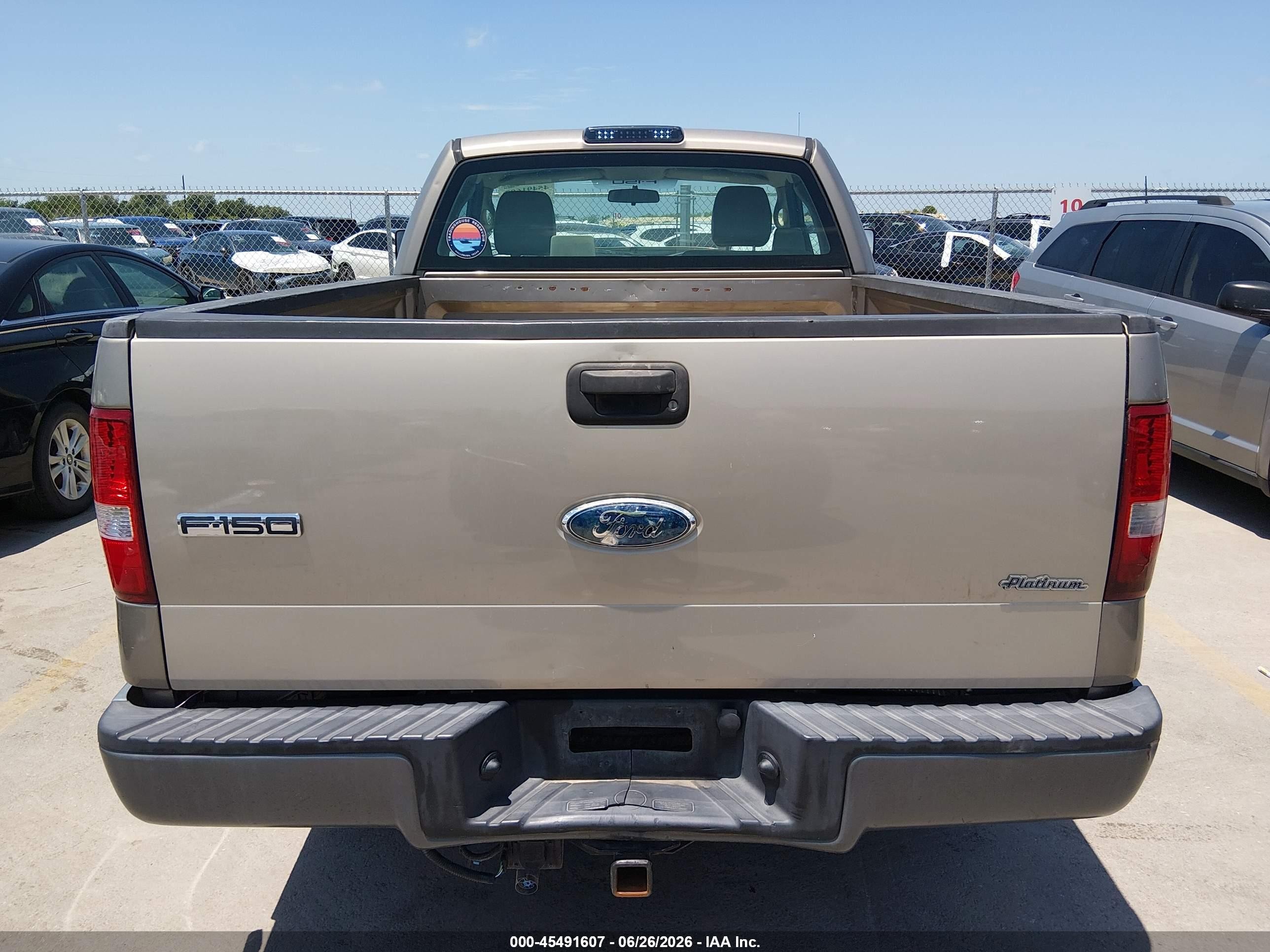 2006 Ford F-150 Stx/xl/xlt Tan vin: 1FTRF12216NB68171