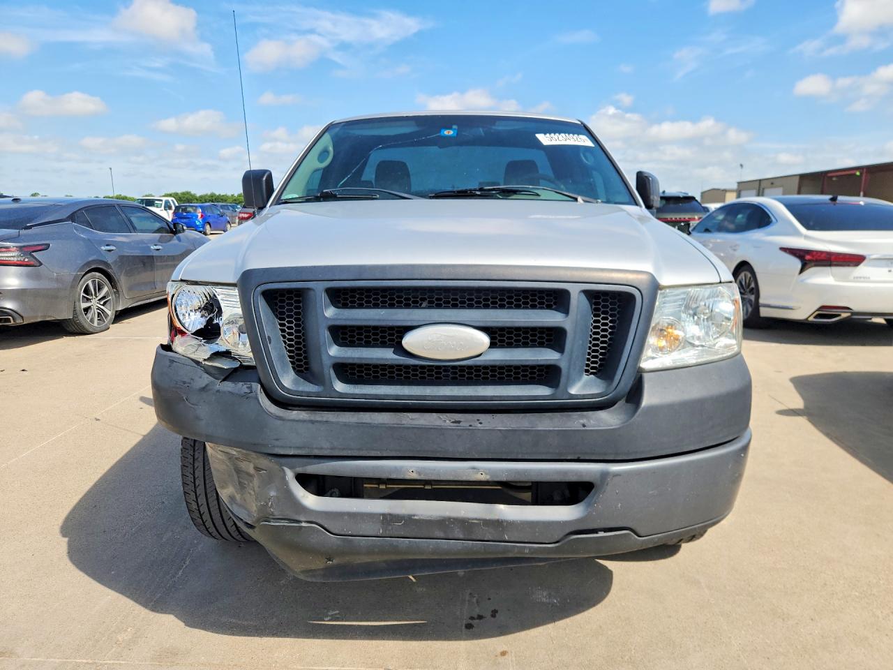 2006 Ford F150 Silver vin: 1FTRF12216NB88355