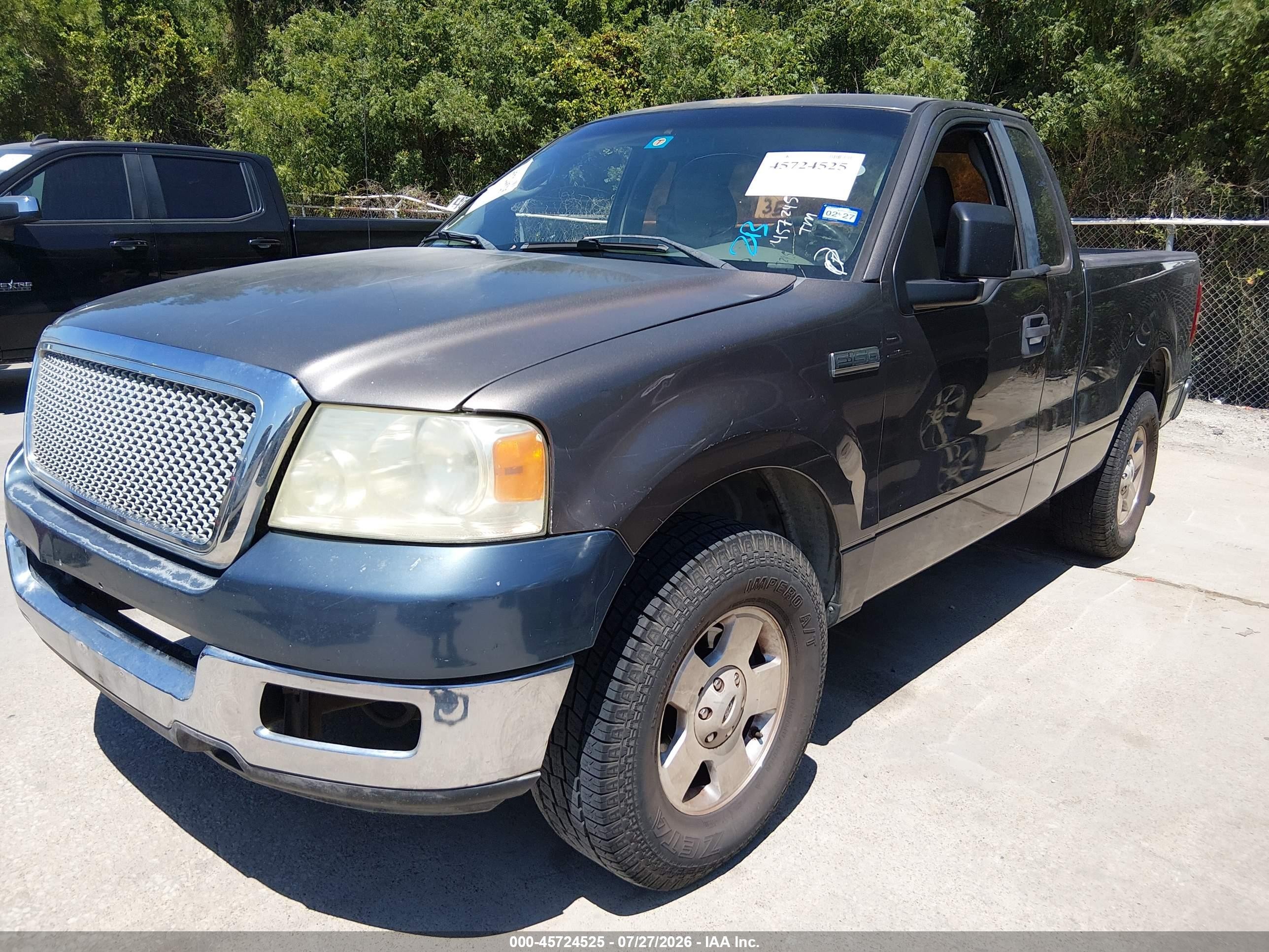 2007 Ford F-150 Stx/xl/xlt Коричневый vin: 1FTRF12217KB62356