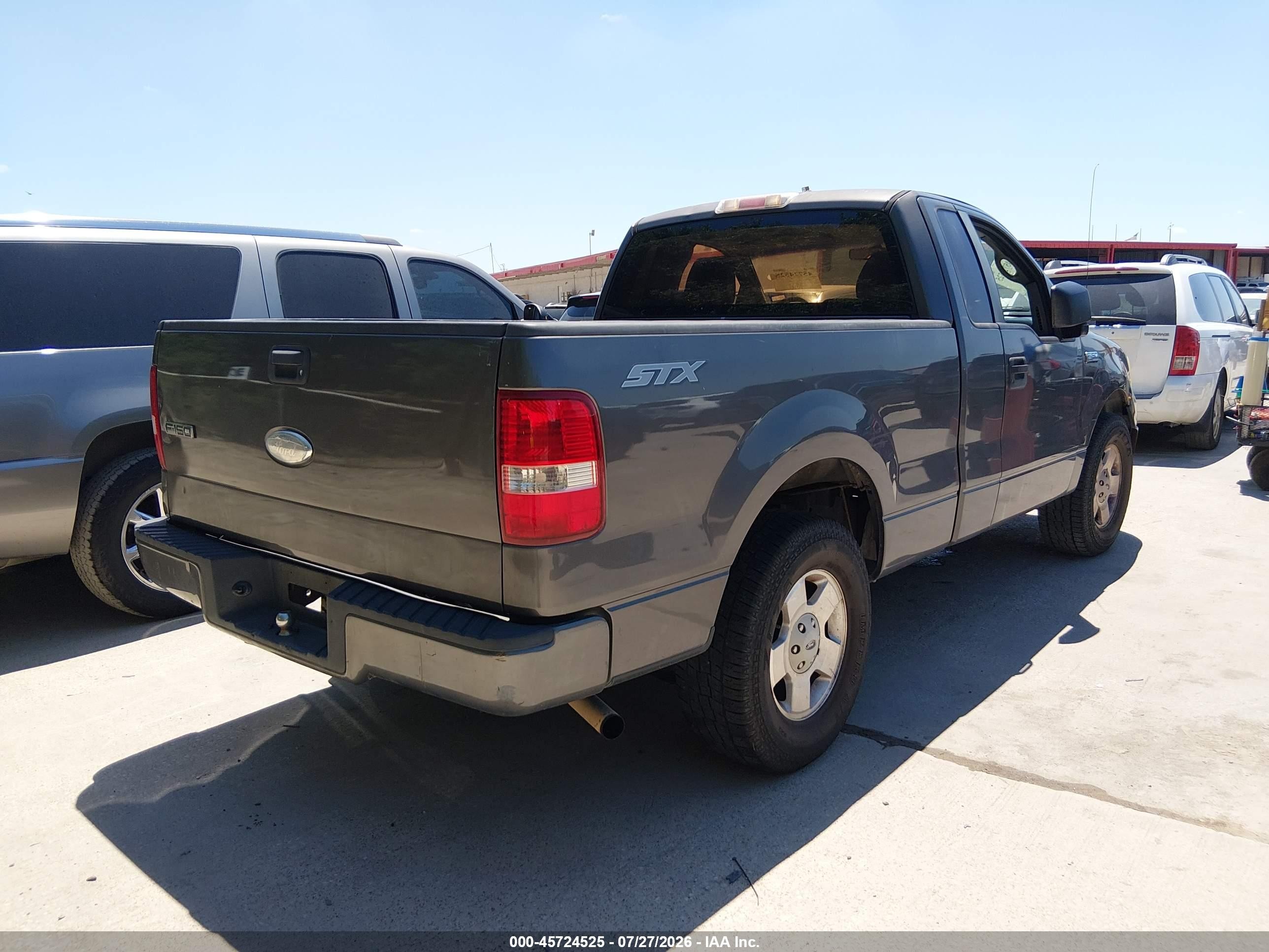 2007 Ford F-150 Stx/xl/xlt Коричневый vin: 1FTRF12217KB62356